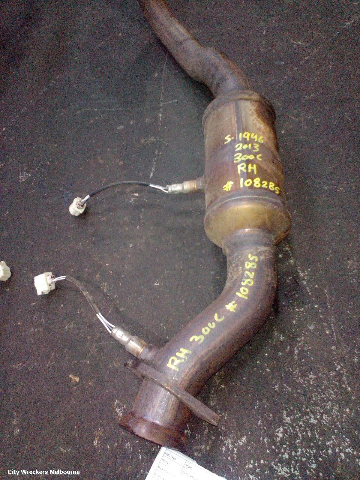 CHRYSLER 300C CATALYTIC CONVERTER, MANIFOLD-CAT TYPE, 3.6, PETROL, RH SIDE, LX, 07/2012 ONWARDS