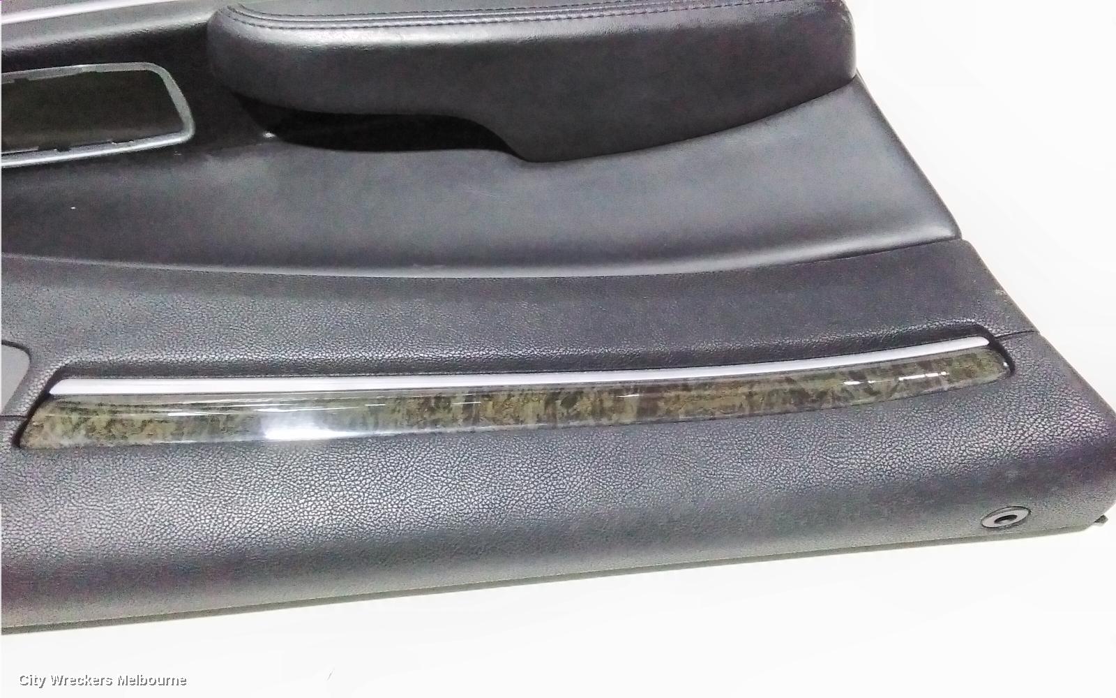 CHRYSLER 300C DOOR TRIM, LH FRONT, LX, LEATHER, BLACK, 07/2012 ONWARDS