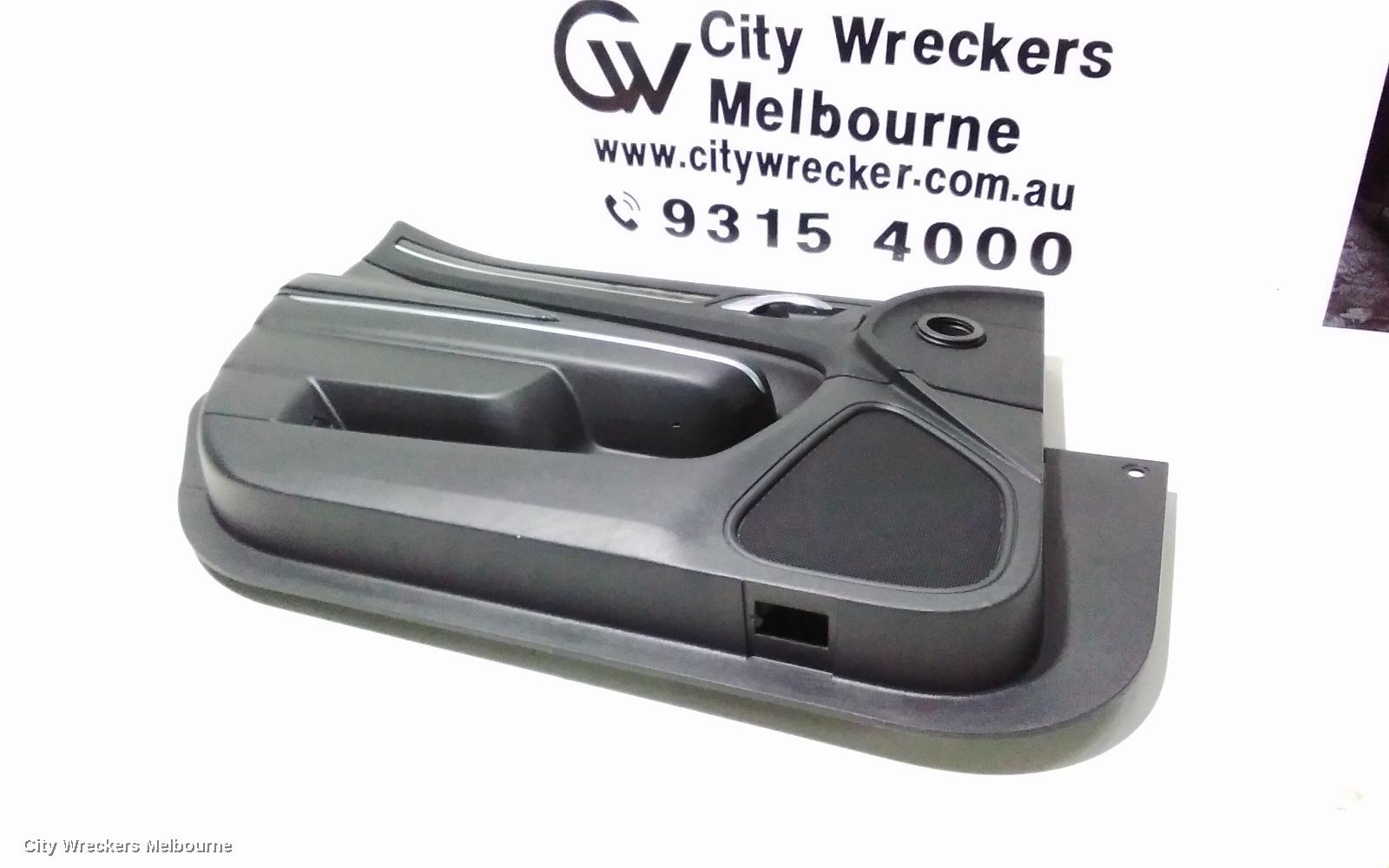 CHRYSLER 300C DOOR TRIM, LH FRONT, LX, LEATHER, BLACK, 07/2012 ONWARDS