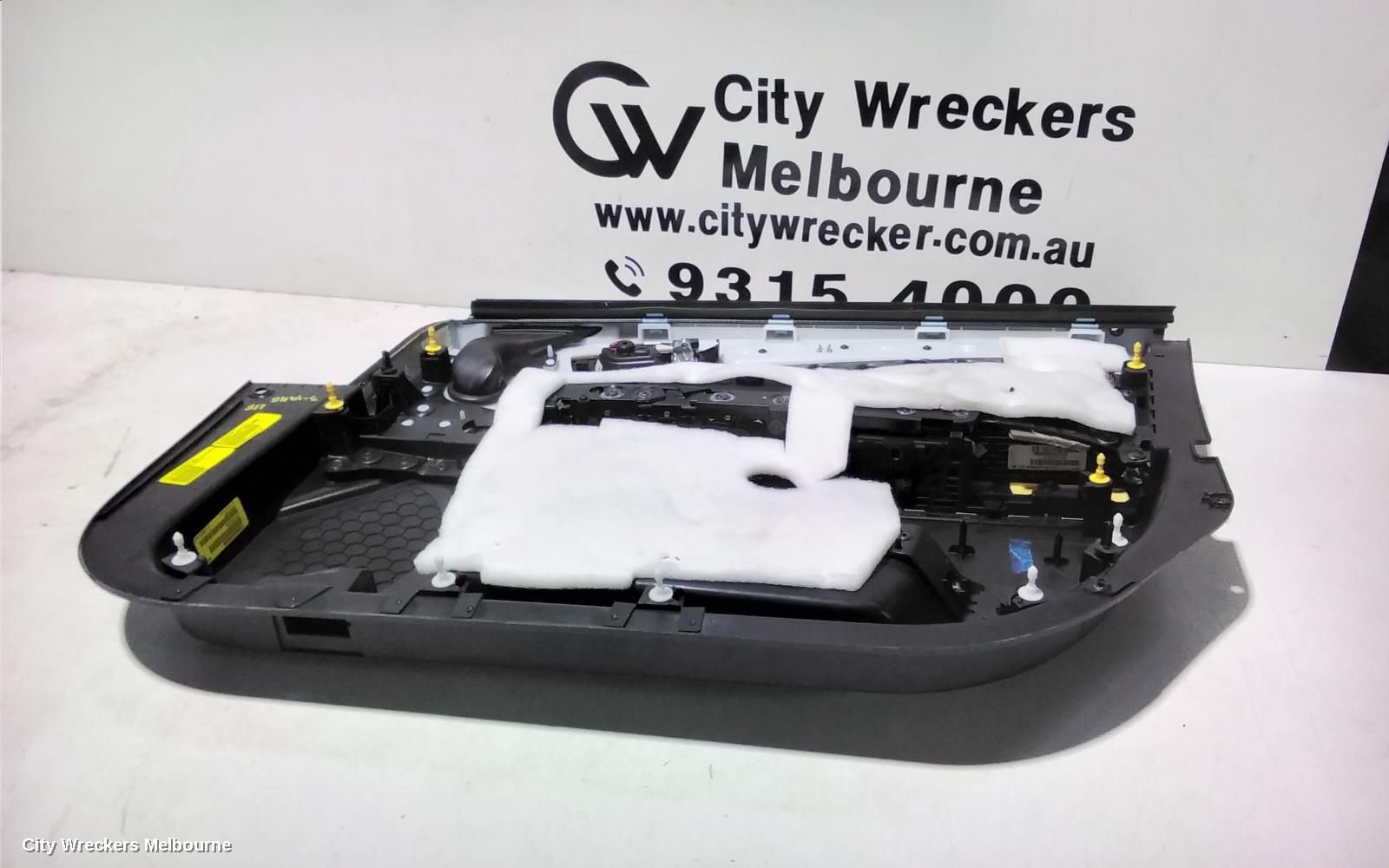 CHRYSLER 300C DOOR TRIM, LH FRONT, LX, LEATHER, BLACK, 07/2012 ONWARDS