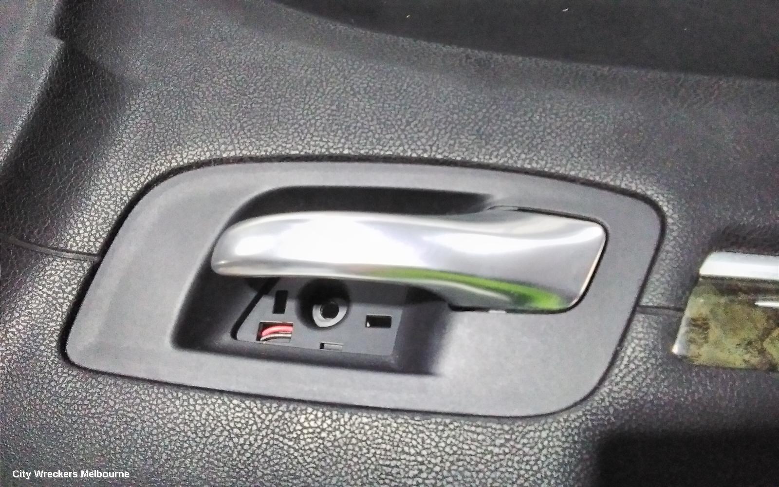 CHRYSLER 300C DOOR TRIM, LH FRONT, LX, LEATHER, BLACK, 07/2012 ONWARDS