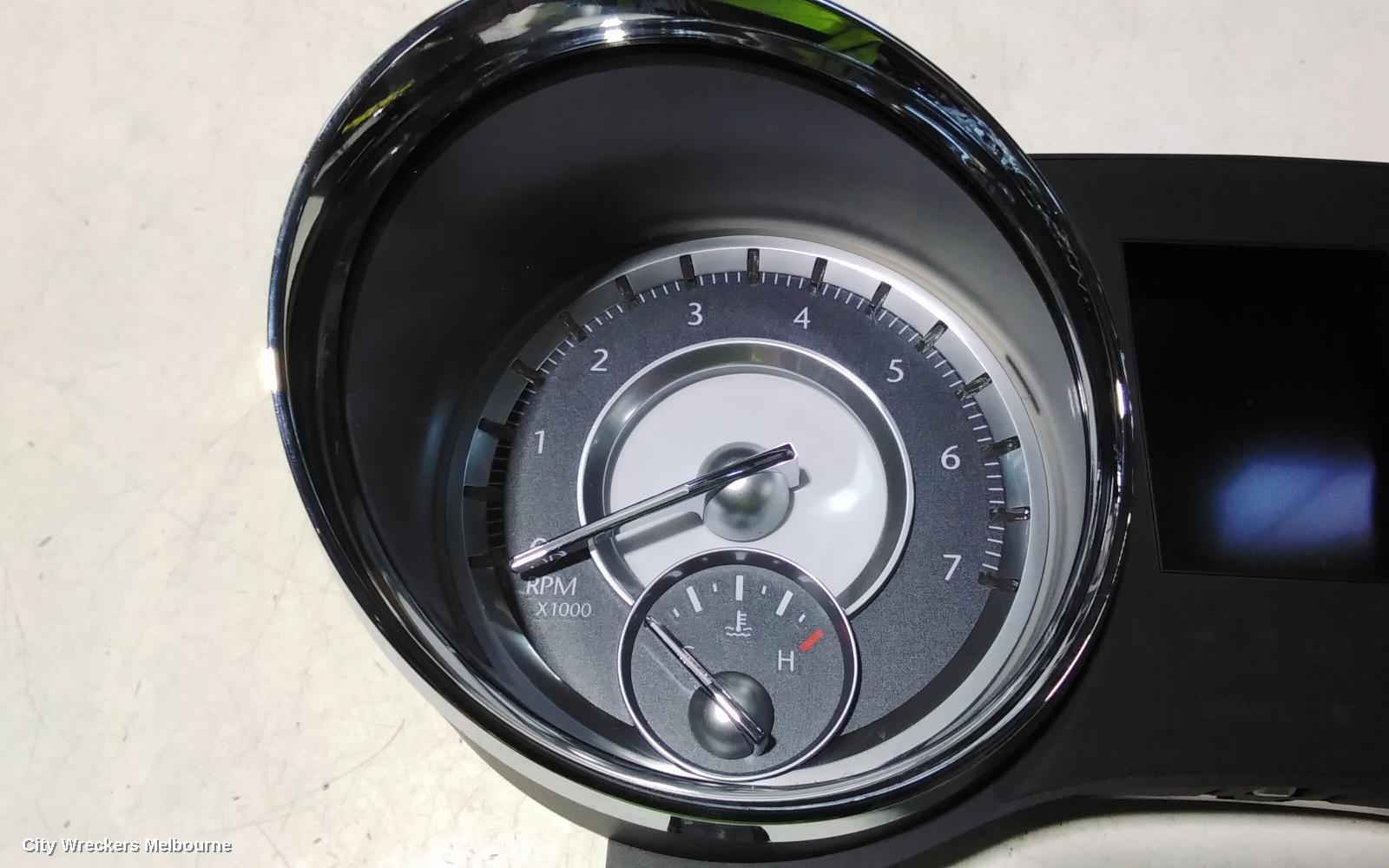 CHRYSLER 300C INSTRUMENT CLUSTER, PETROL, 3.6, LX2, 07/2012 - 12/2014