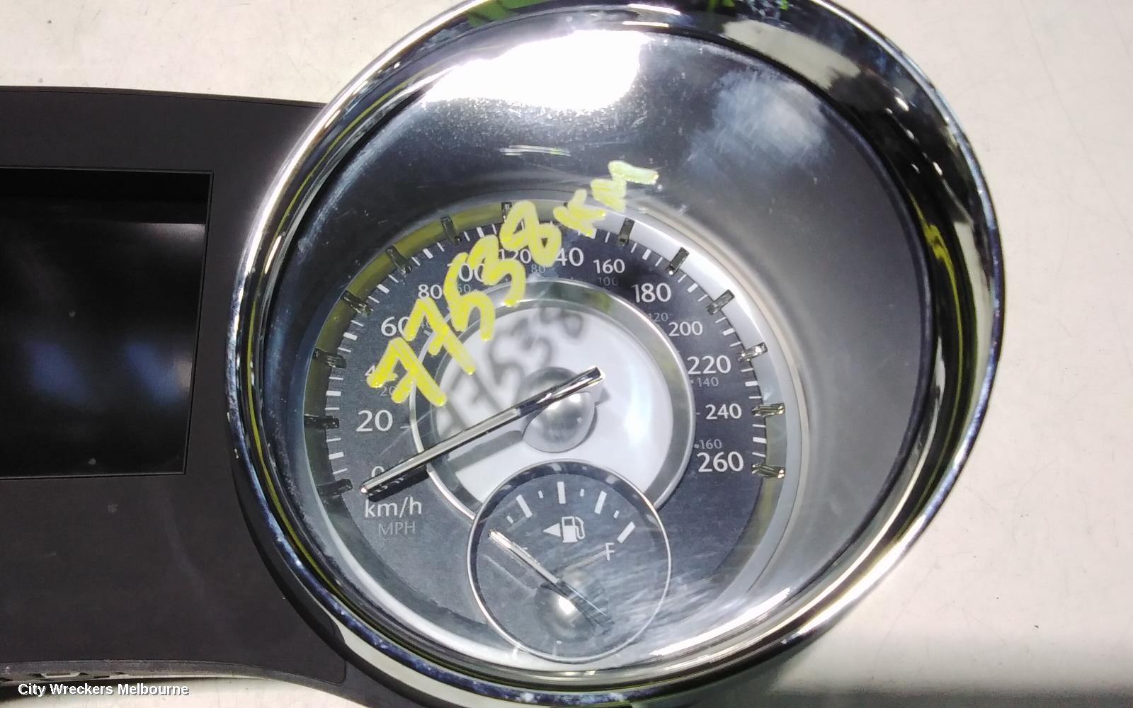 CHRYSLER 300C INSTRUMENT CLUSTER, PETROL, 3.6, LX2, 07/2012 - 12/2014