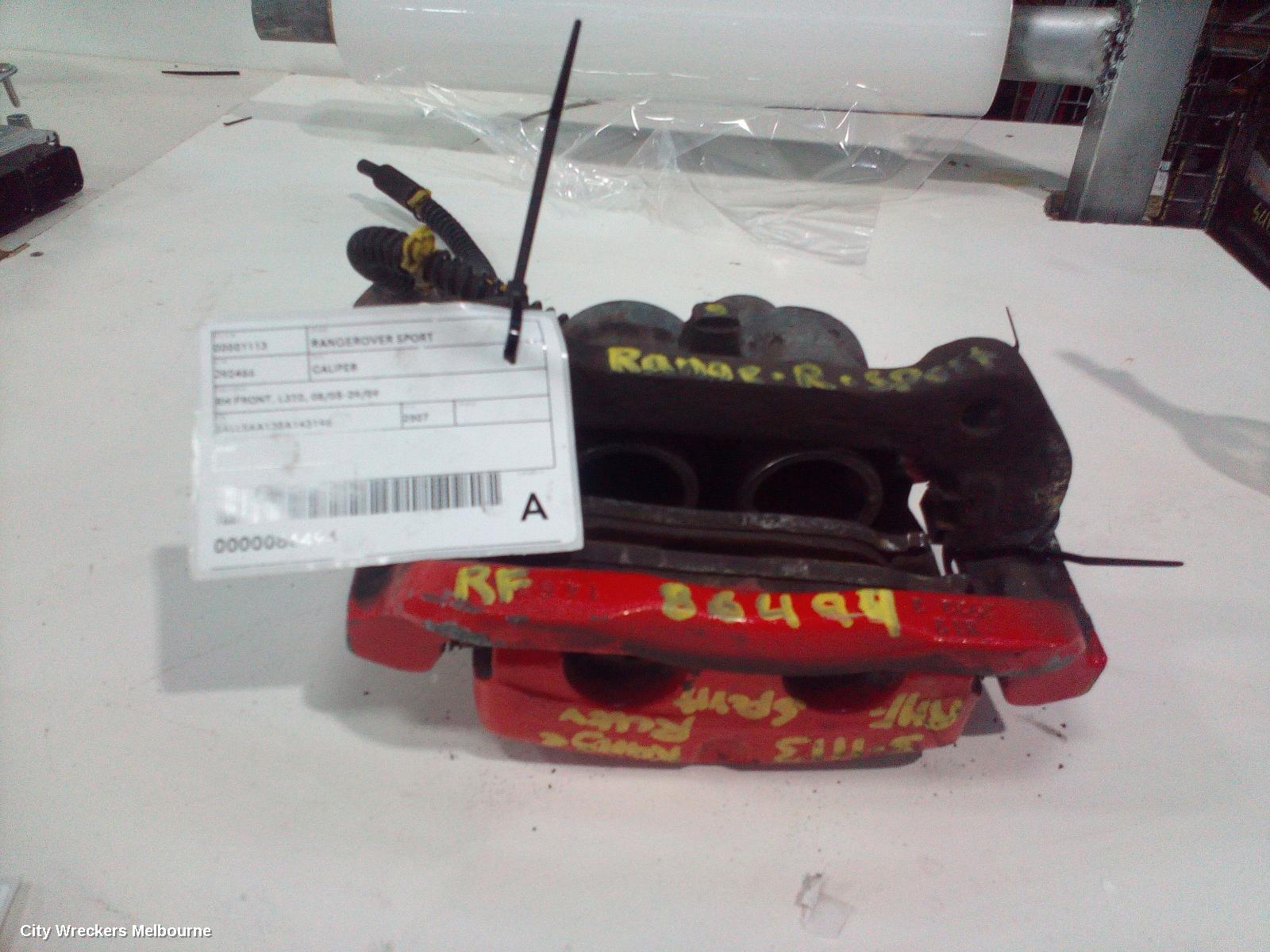 LAND ROVER RANGEROVER SPORT CALIPER, RH FRONT, L320, 08/2005 - 09/2009