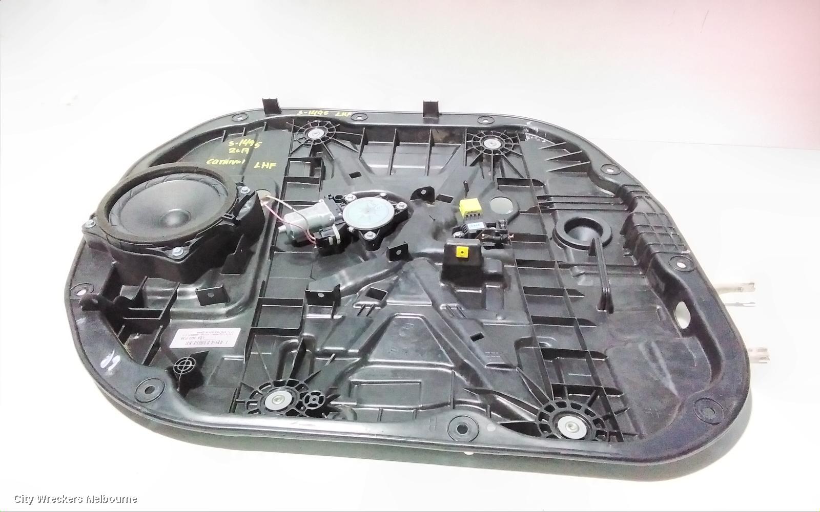 KIA CARNIVAL/GRAND CARNIVAL LEFT FRONT WINDOW REG/MOTOR, YP, 02/2015 - 10/2020