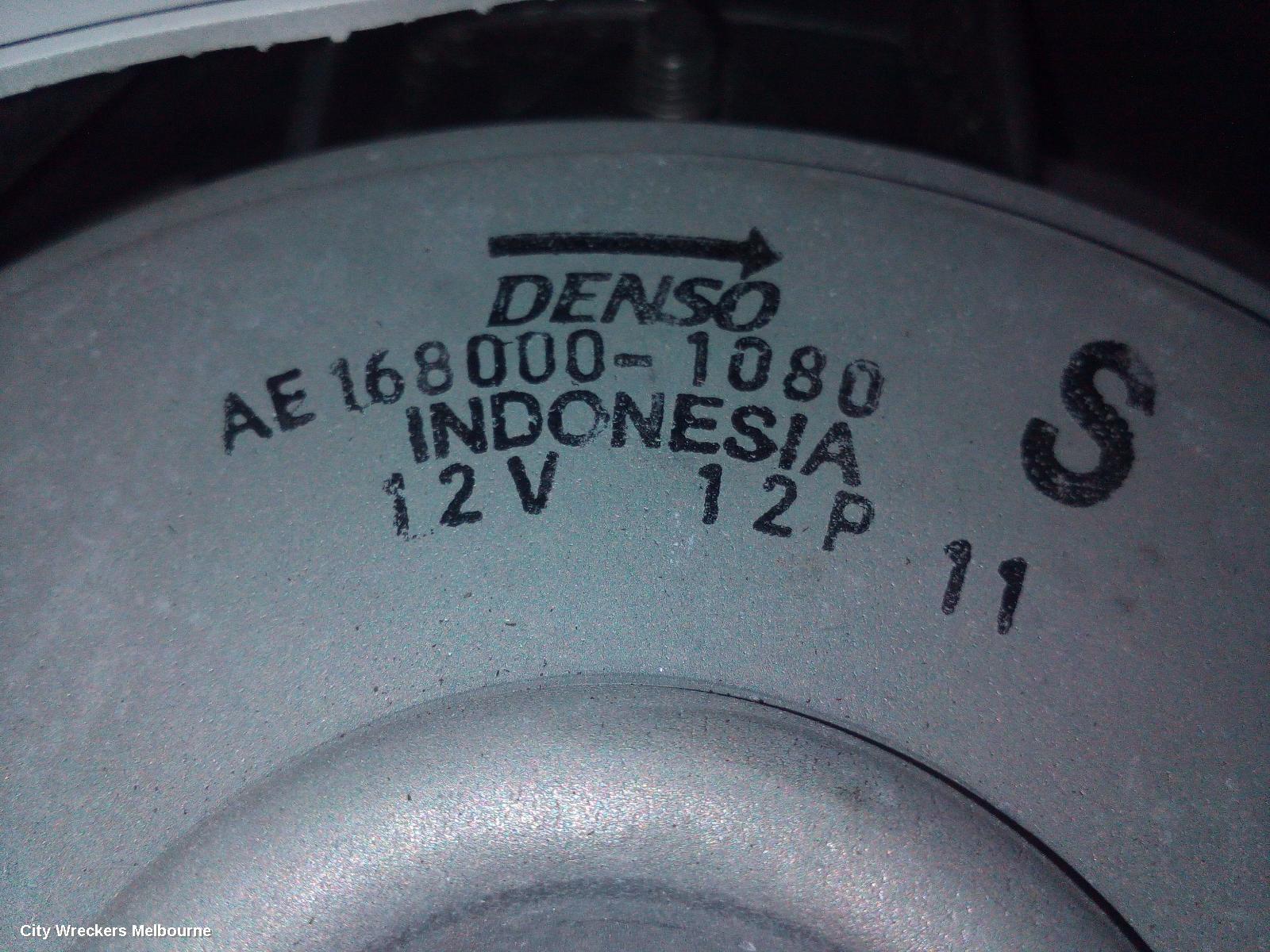 HONDA CIVIC FAN, A/C FAN, HATCH (VIN SHHFK), 1.8, PETROL, 9TH GEN, 06/2012 - 04/2016