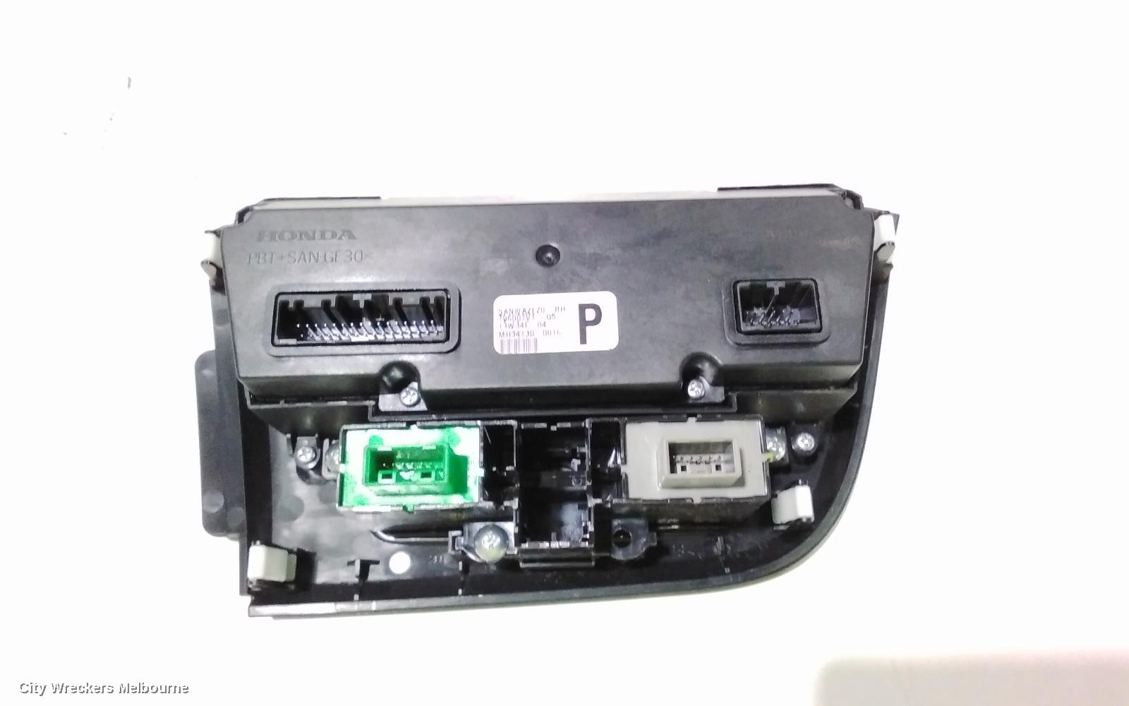 HONDA CIVIC HEATER/AC CONTROLS, 9TH GEN, CLIMATE CONTROL TYPE, 02/2012 - 05/2016