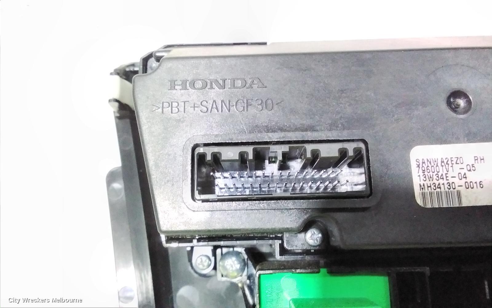 HONDA CIVIC HEATER/AC CONTROLS, 9TH GEN, CLIMATE CONTROL TYPE, 02/2012 - 05/2016