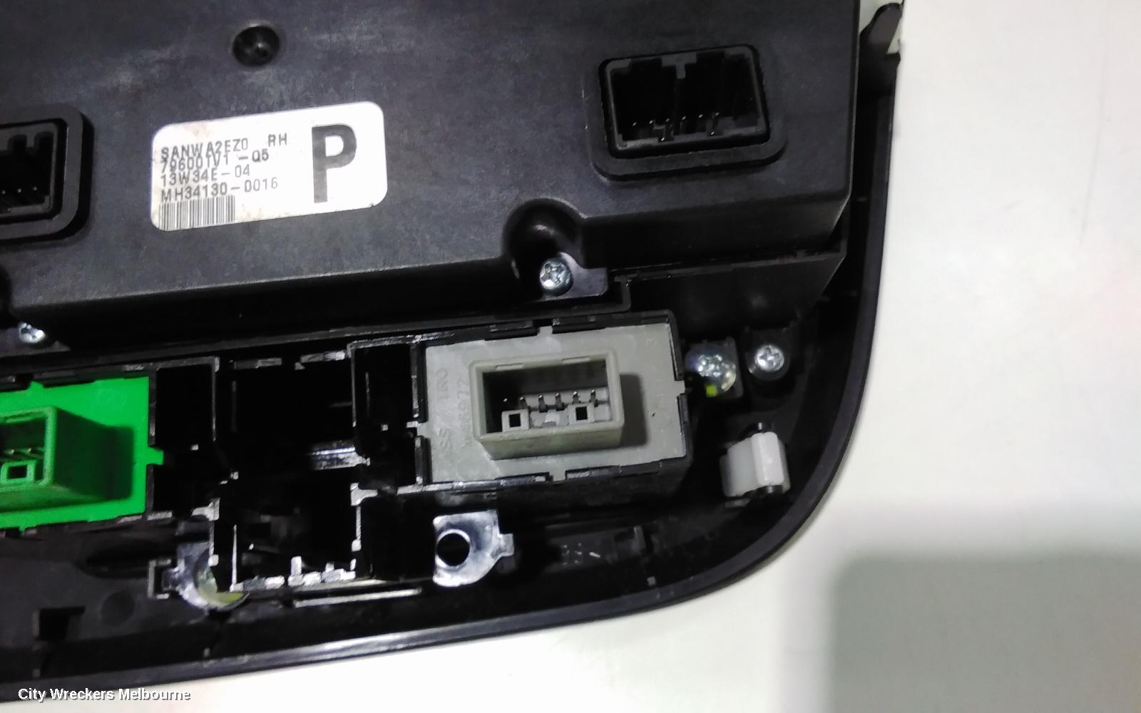 HONDA CIVIC HEATER/AC CONTROLS, 9TH GEN, CLIMATE CONTROL TYPE, 02/2012 - 05/2016