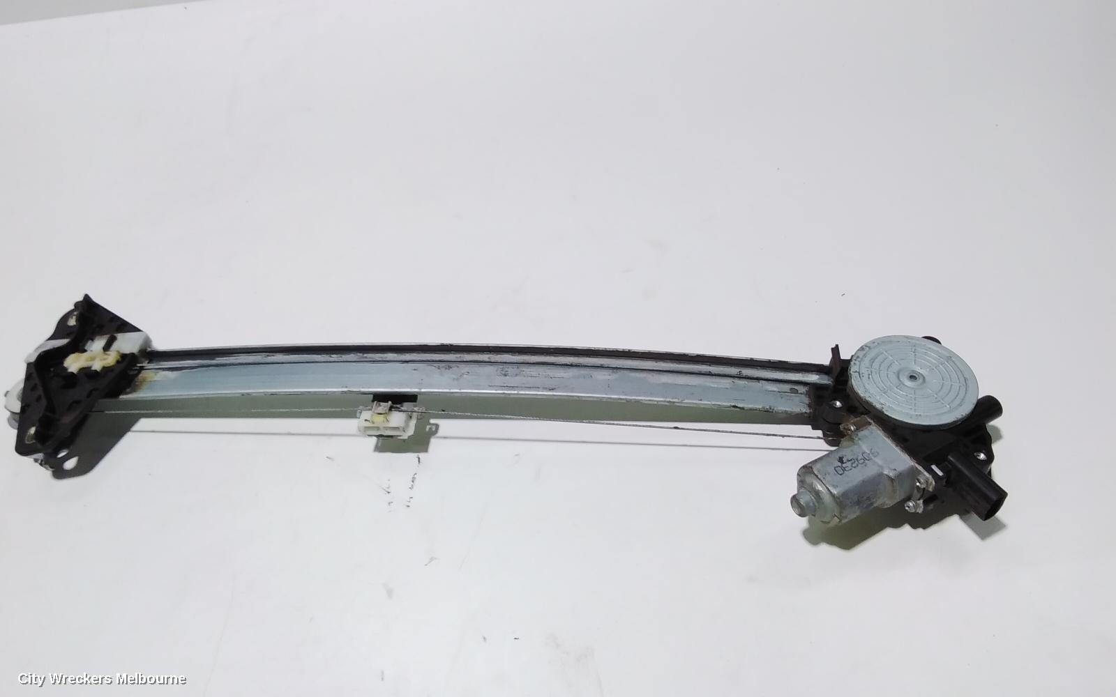 HONDA ODYSSEY LEFT FRONT WINDOW REG/MOTOR, RB3, 04/2009 - 12/2013
