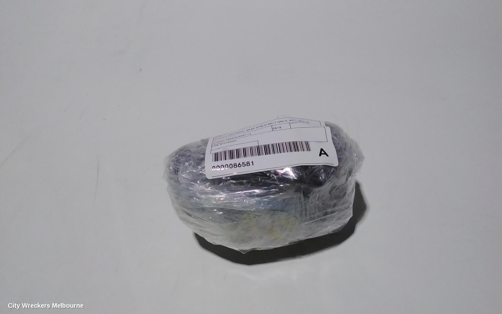 HONDA ODYSSEY SEATBELT/STALK, LH REAR 3RD ROW, SEAT STALK BELT ONLY, RC1, 02/2014 ONWARDS