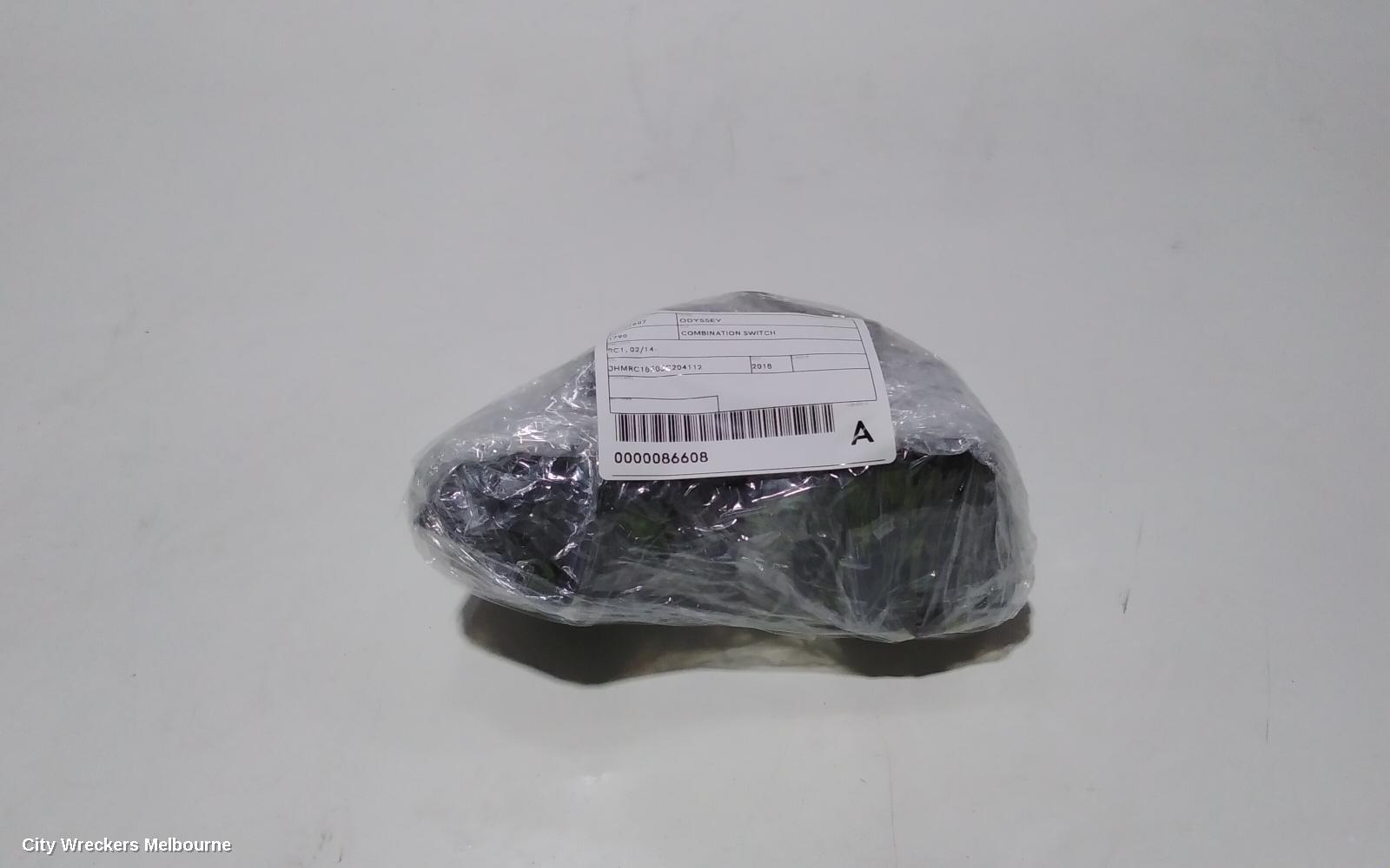 HONDA ODYSSEY COMBINATION SWITCH, FLASHER SWITCH, RC1, 02/2014 - 03/2022