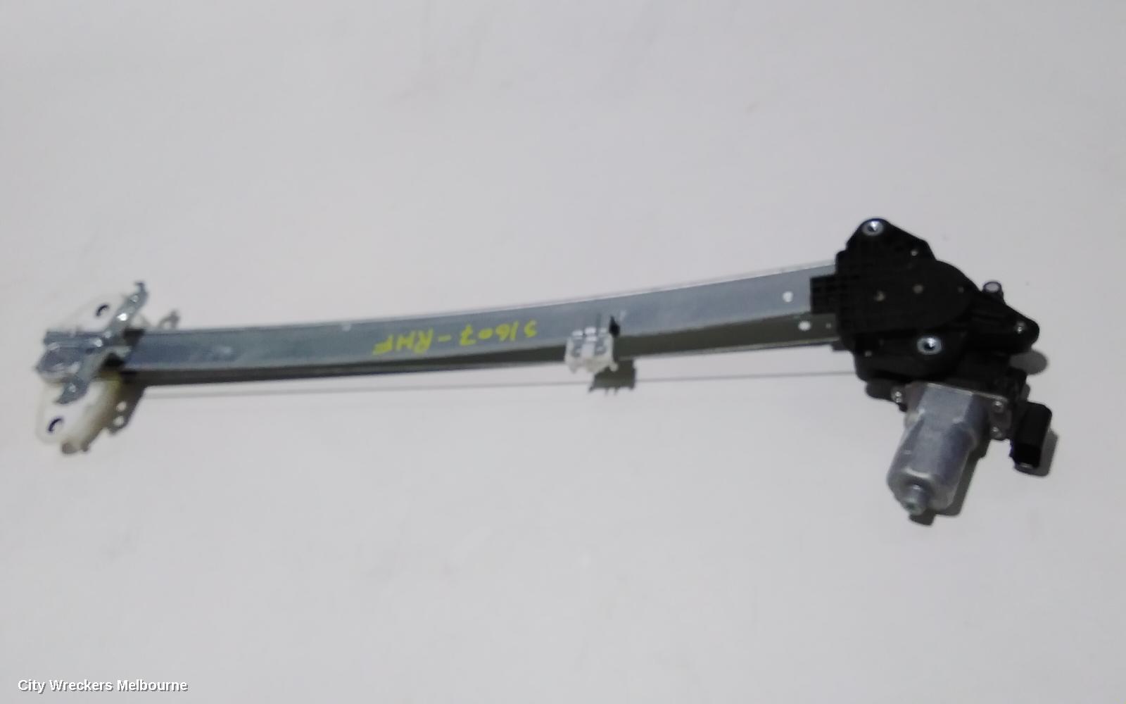 HONDA ODYSSEY RIGHT FRONT WINDOW REG/MOTOR, RC1, 12/2017 ONWARDS