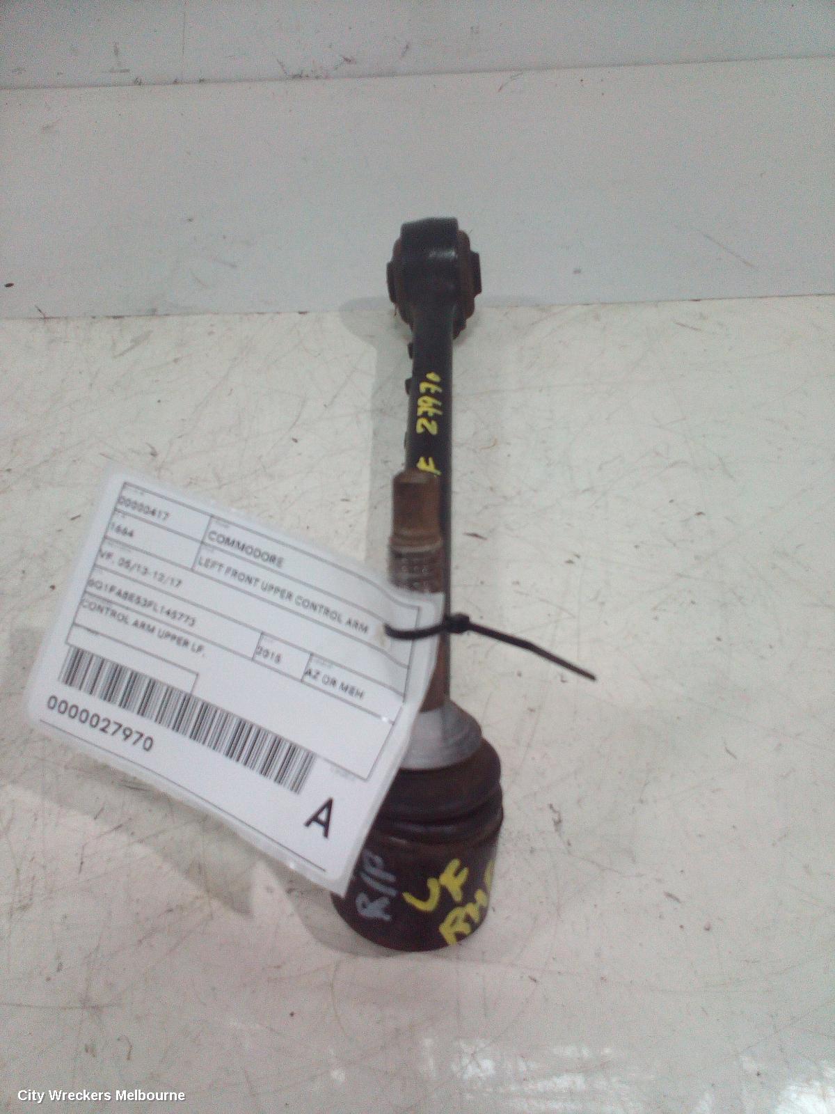 HOLDEN COMMODORE LEFT FRONT UPPER CONTROL ARM, VF, 05/2013 - 12/2017