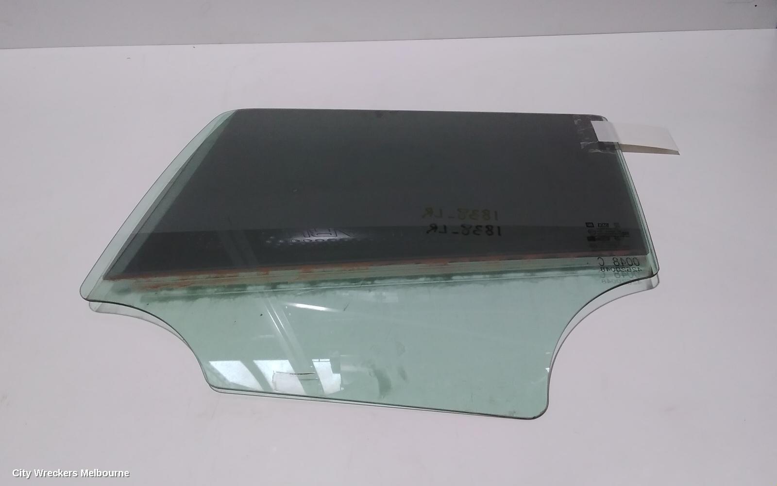 HOLDEN TRAX LEFT REAR DOOR WINDOW, TJ SERIES, 08/2013 - 12/2020