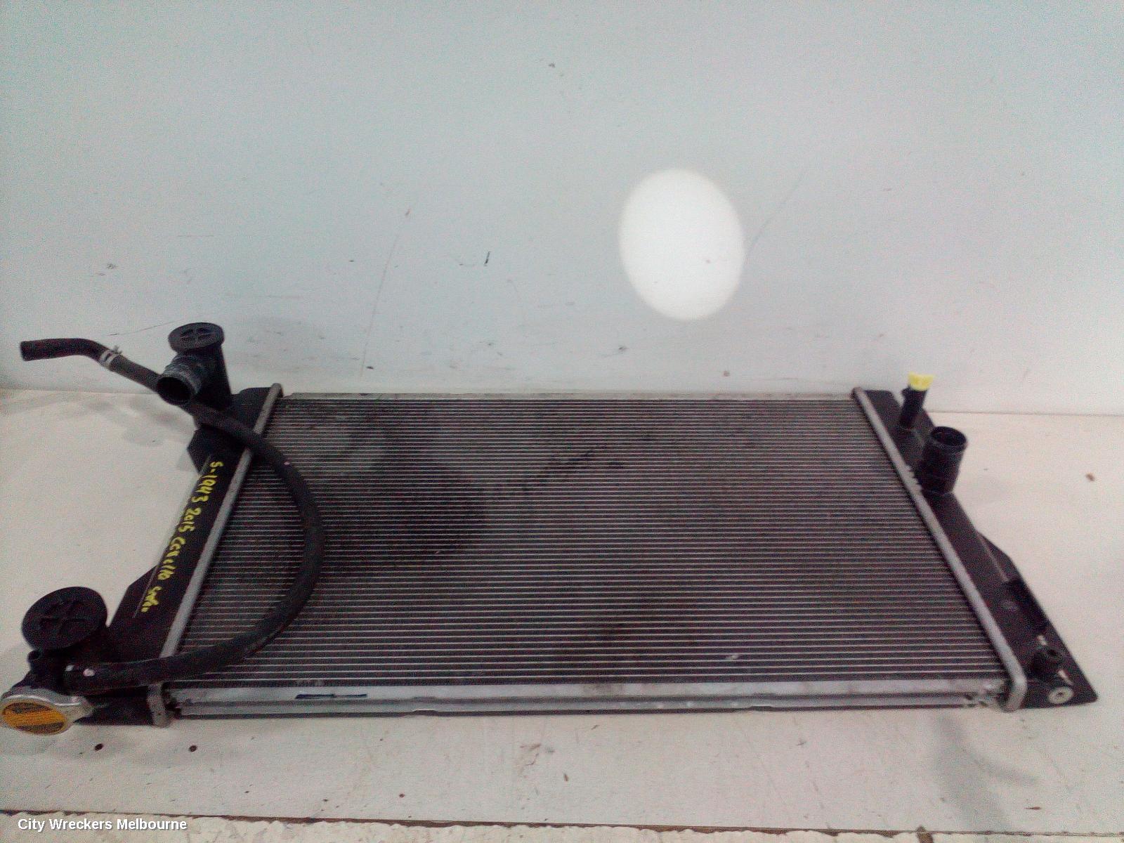 TOYOTA COROLLA RADIATOR, MANUAL, 1.8, 2ZR-FE, ZRE172R, SEDAN, 12/2013 - 06/2019