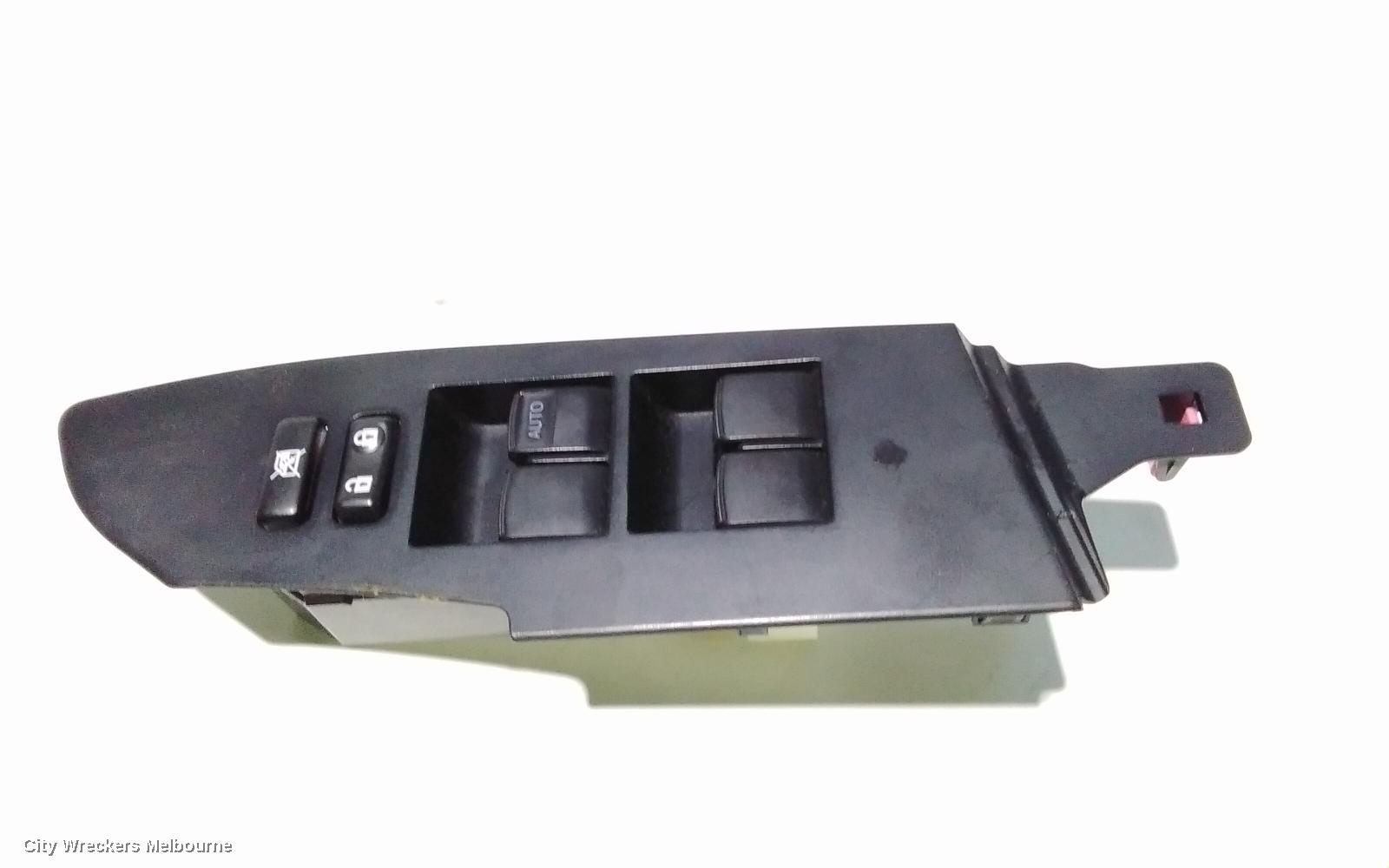 TOYOTA COROLLA PWR DR WIND SWITCH, RH FRONT (MASTER SWITCH), ZRE172R, SEDAN, 12/2013 - 06/2019