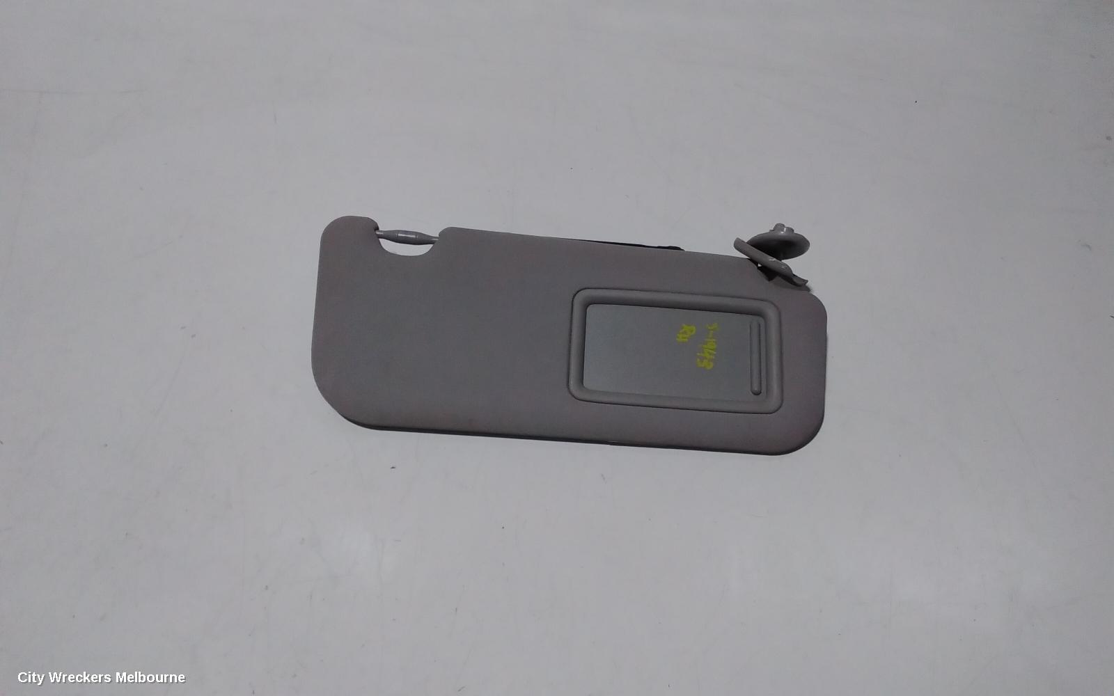 TOYOTA COROLLA SUNVISOR, ZRE172R, RH SIDE, 12/2013 - 10/2016