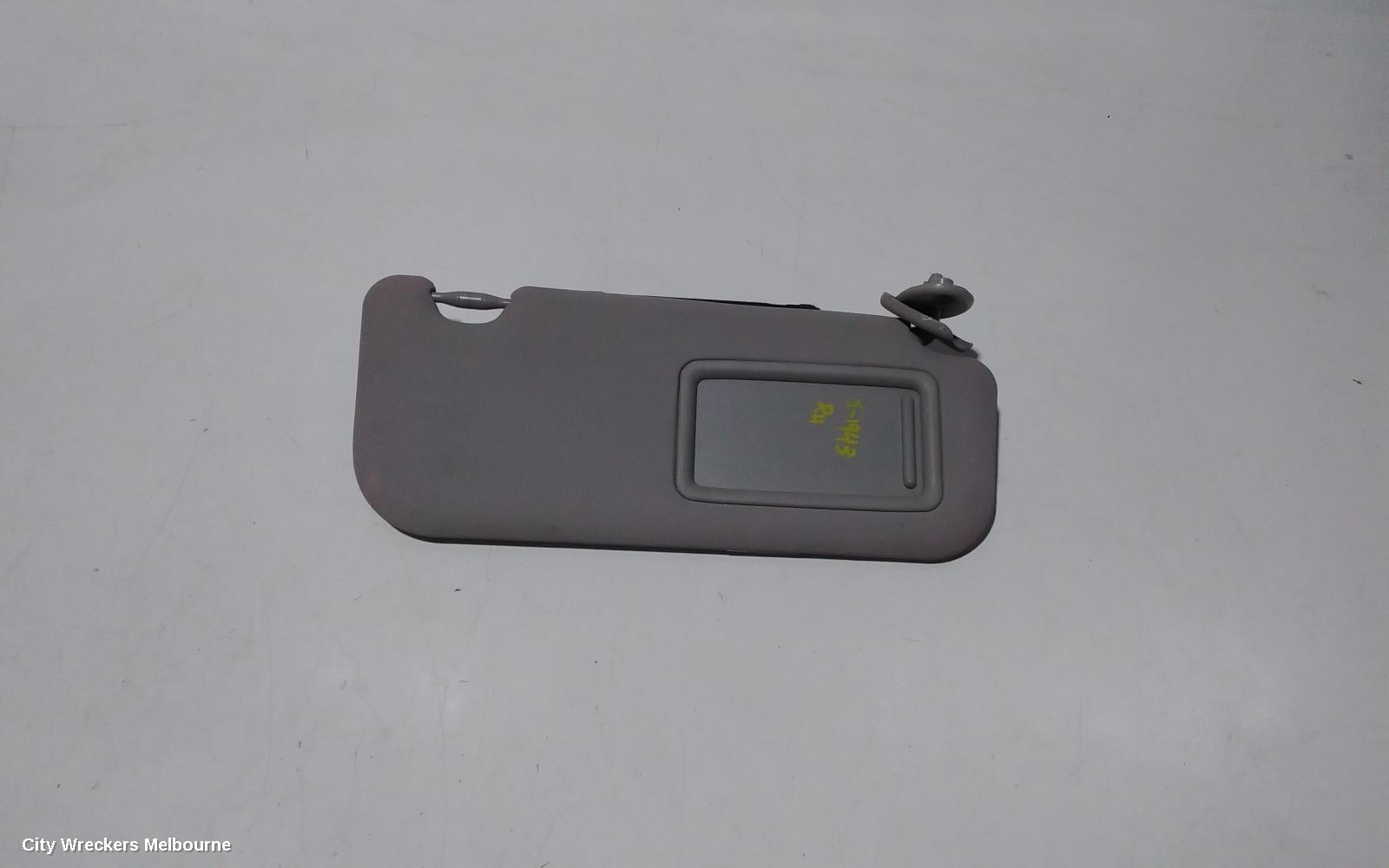 TOYOTA COROLLA SUNVISOR, ZRE172R, RH SIDE, 12/2013 - 10/2016