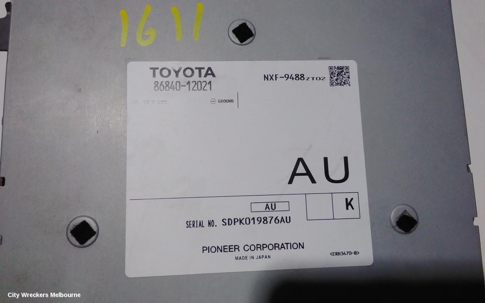 TOYOTA COROLLA, E210, 07/2018 ONWARDS, COROLLA/RAV4/PRIUS MEU (86840-12021): 86670