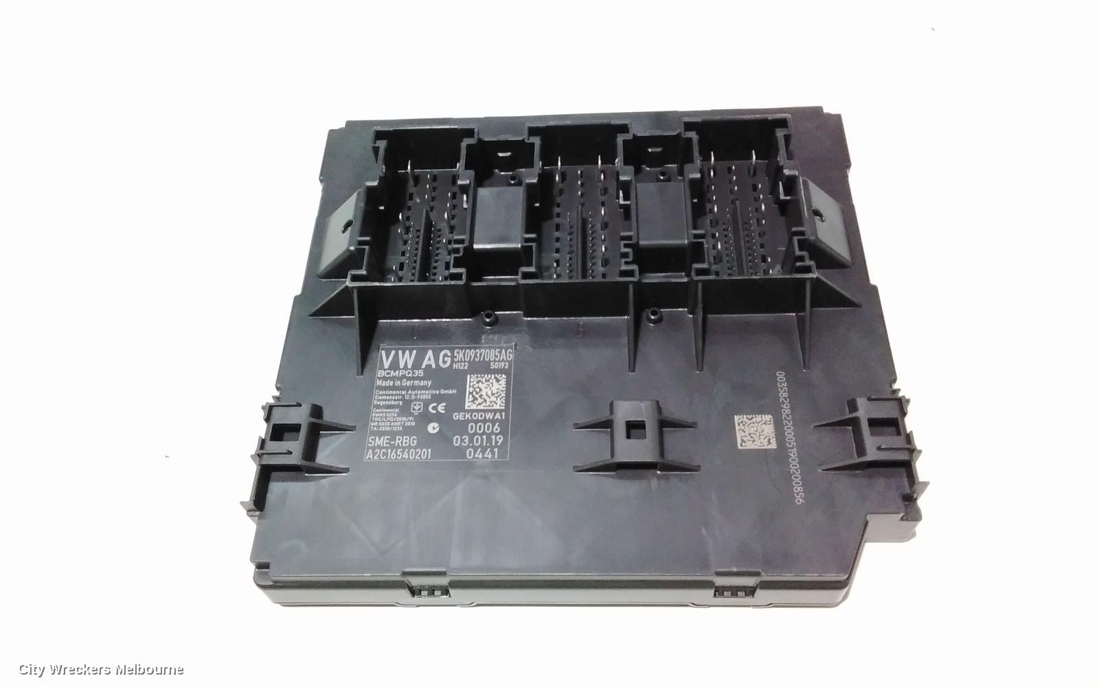 VOLKSWAGEN CADDY ECU, BCM, 2KN, 07/2015 - 02/2021