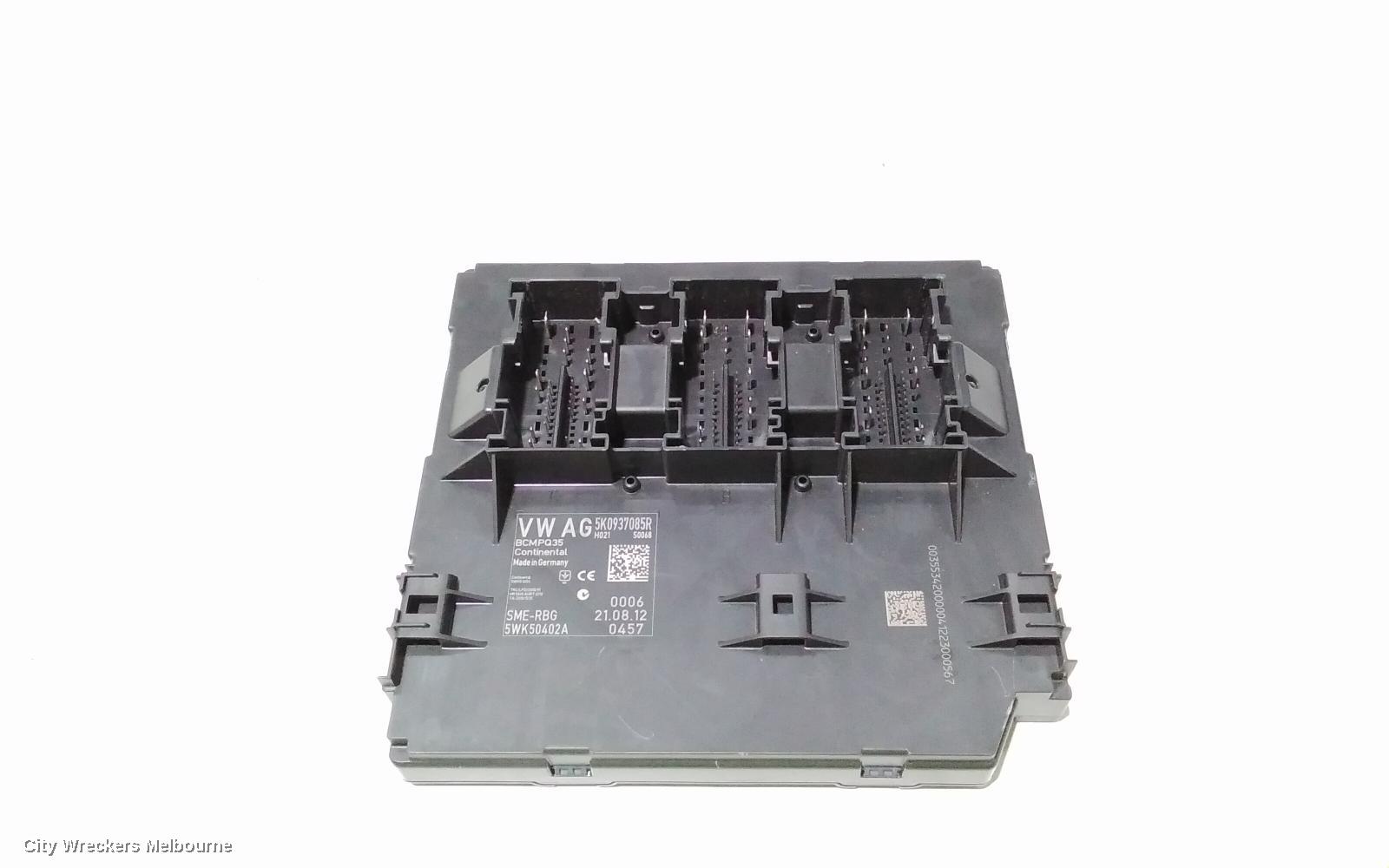 VOLKSWAGEN CADDY ECU, BODY CONTROL MODULE, 2K, 12/2004 - 06/2015