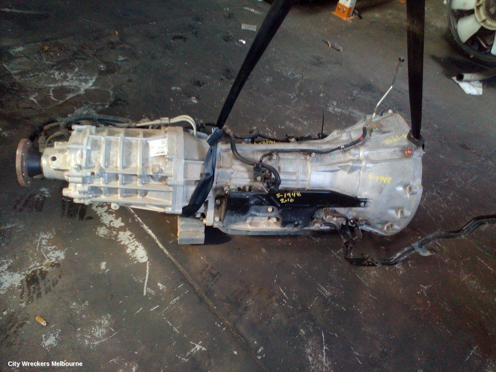 MITSUBISHI TRITON TRANS/GEARBOX, AUTO, 4WD, DIESEL, 2.4, 4N15, 5 SPEED (V5AWF TRANS CODE), W/ TRANSFER CASE, EASY SELECT 4WD TYPE, MQ, 03/2015 - 10/2018