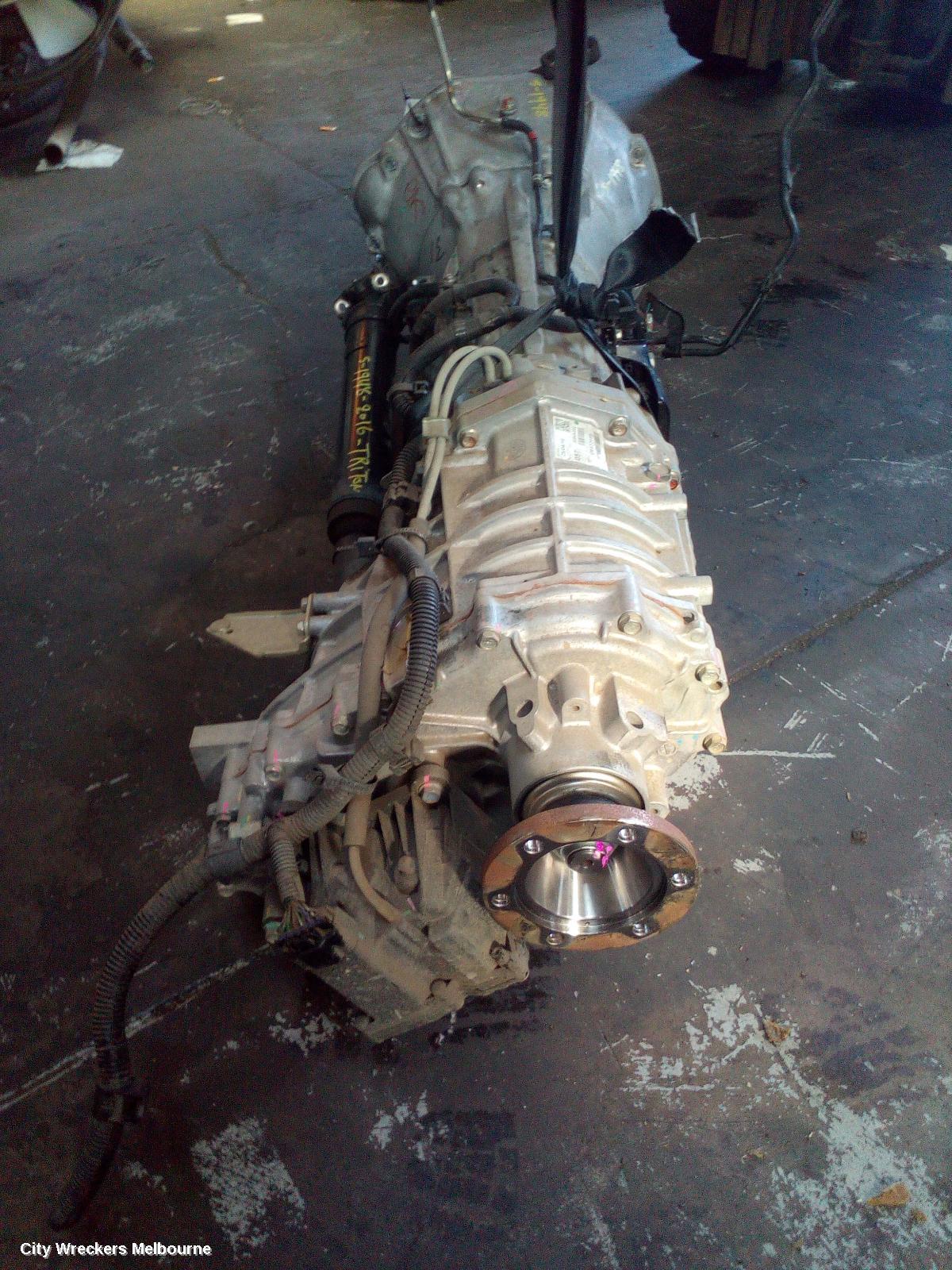 MITSUBISHI TRITON TRANS/GEARBOX, AUTO, 4WD, DIESEL, 2.4, 4N15, 5 SPEED (V5AWF TRANS CODE), W/ TRANSFER CASE, EASY SELECT 4WD TYPE, MQ, 03/2015 - 10/2018