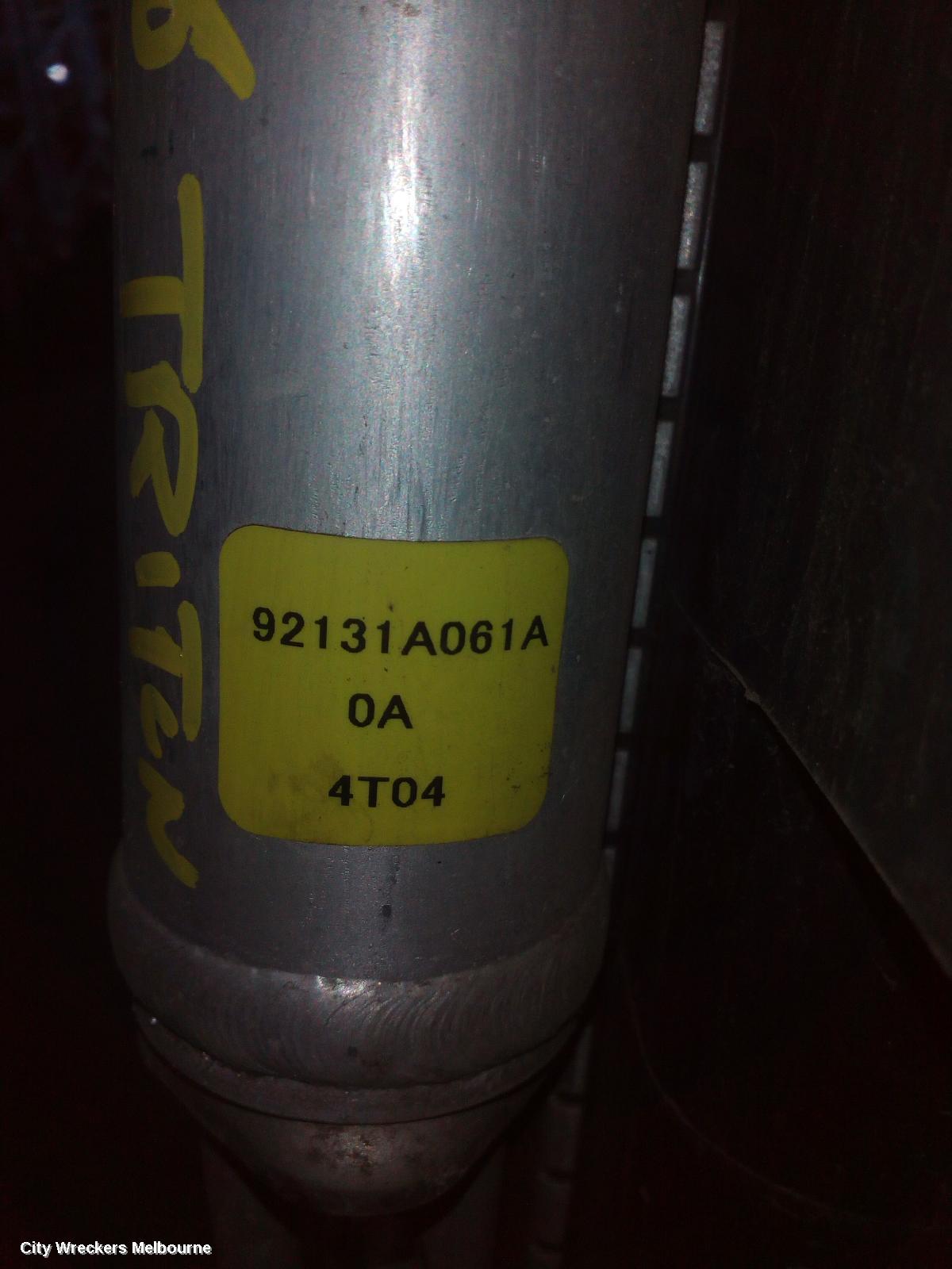 MITSUBISHI TRITON A/C CONDENSER, MQ-MR, 03/2015 - 10/2023