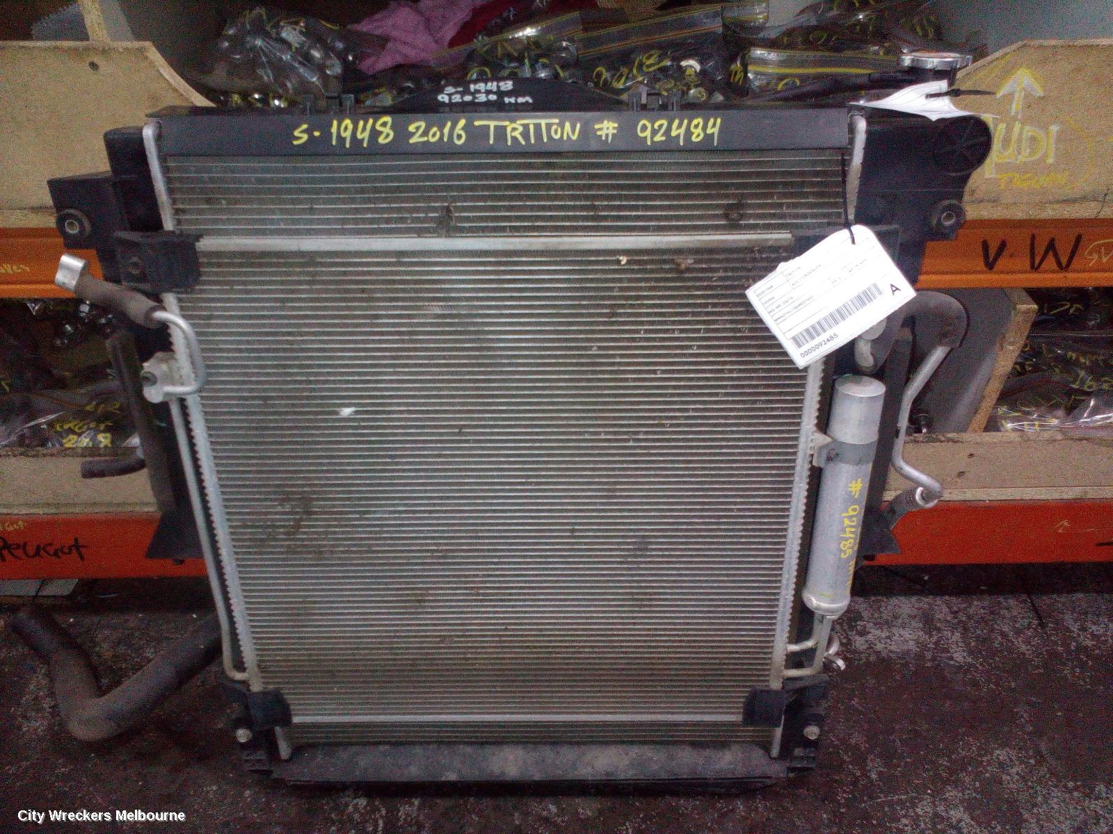 MITSUBISHI TRITON A/C CONDENSER, MQ-MR, 03/2015 - 10/2023
