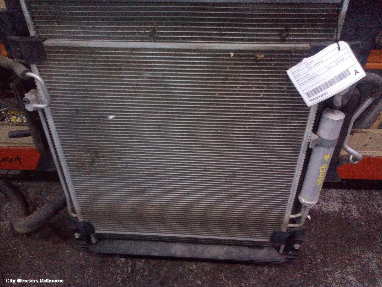 MITSUBISHI TRITON A/C CONDENSER, MQ-MR, 03/2015 - 10/2023