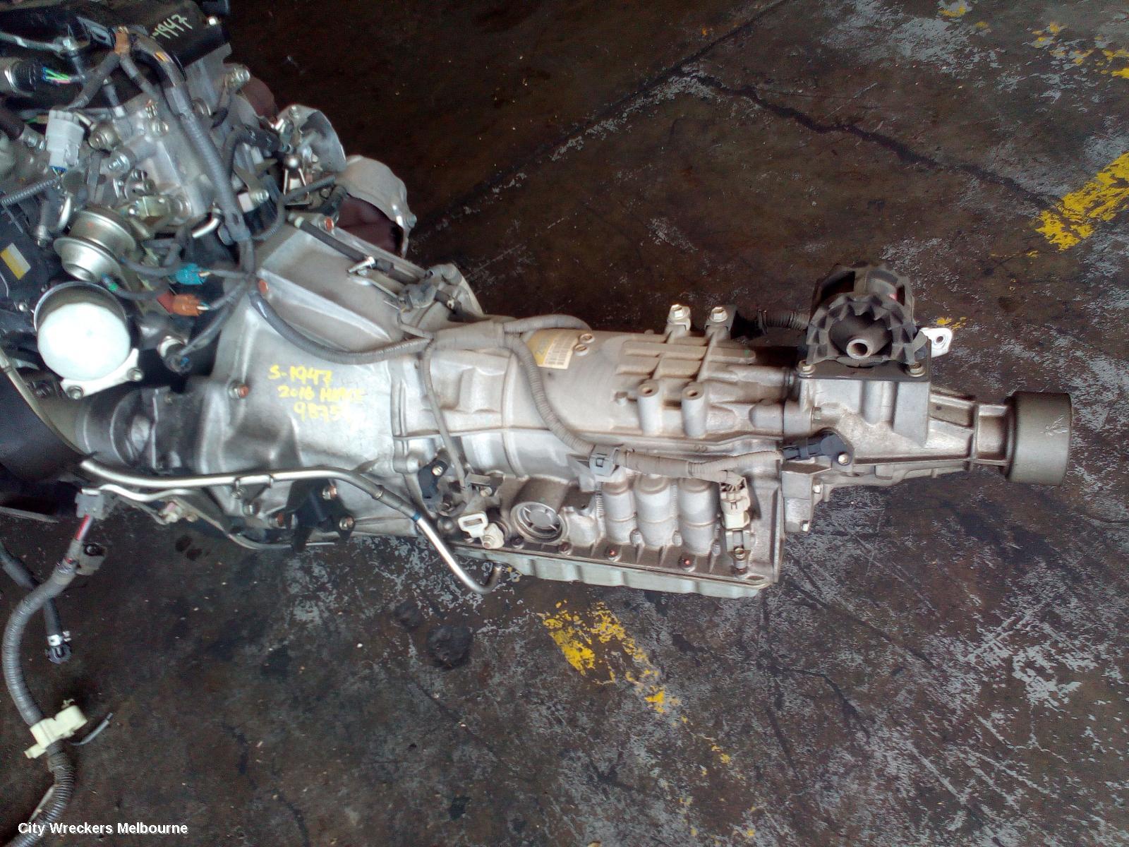 TOYOTA HIACE TRANS/GEARBOX, AUTO, RWD, DIESEL, 3.0, 1KD-FTV, KDH, A340E CODE, NON-SPEEDO DRIVE (SINGLE SENSOR TYPE), 12/2013 - 04/2019