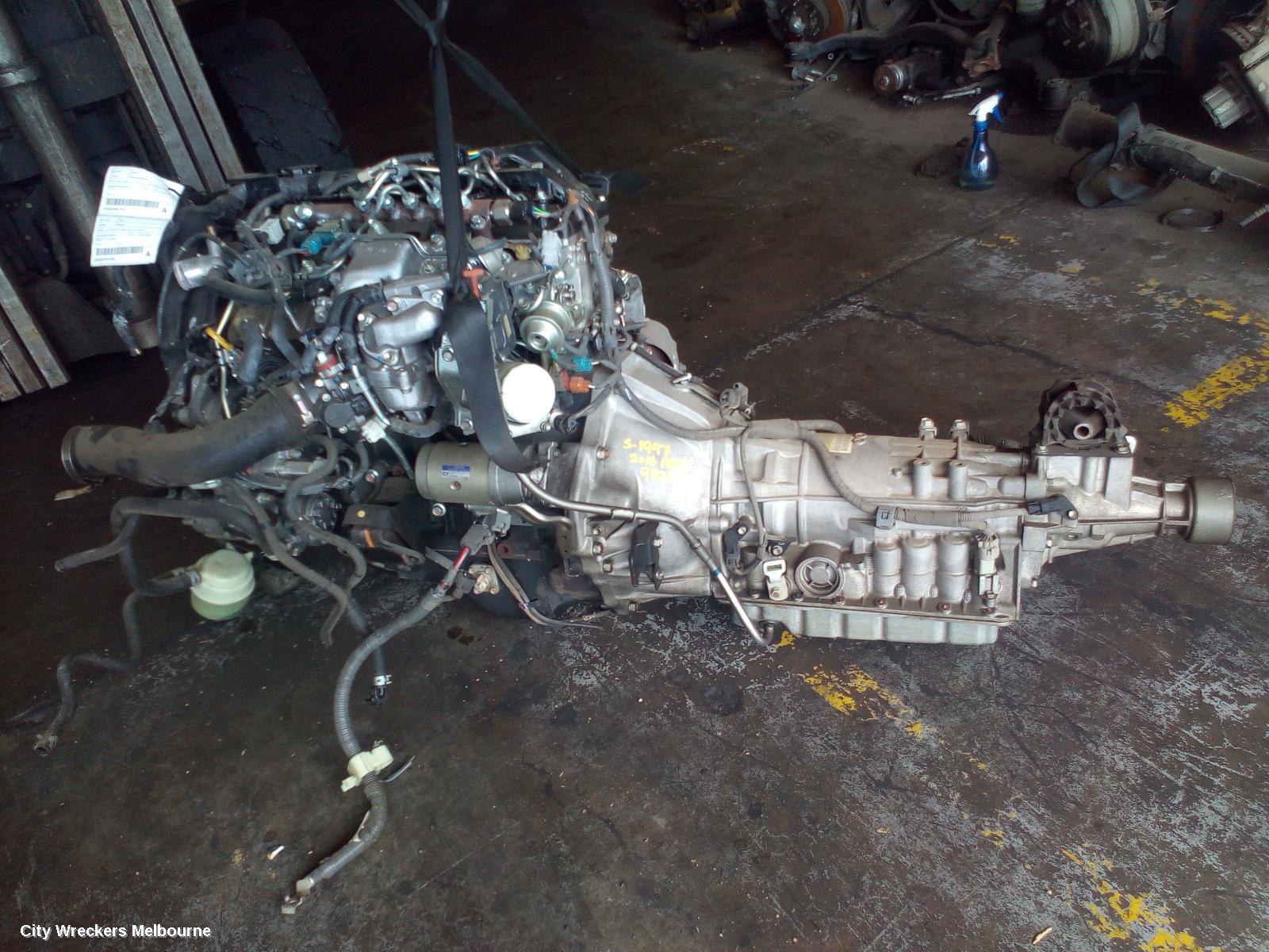 TOYOTA HIACE TRANS/GEARBOX, AUTO, RWD, DIESEL, 3.0, 1KD-FTV, KDH, A340E CODE, NON-SPEEDO DRIVE (SINGLE SENSOR TYPE), 12/2013 - 04/2019