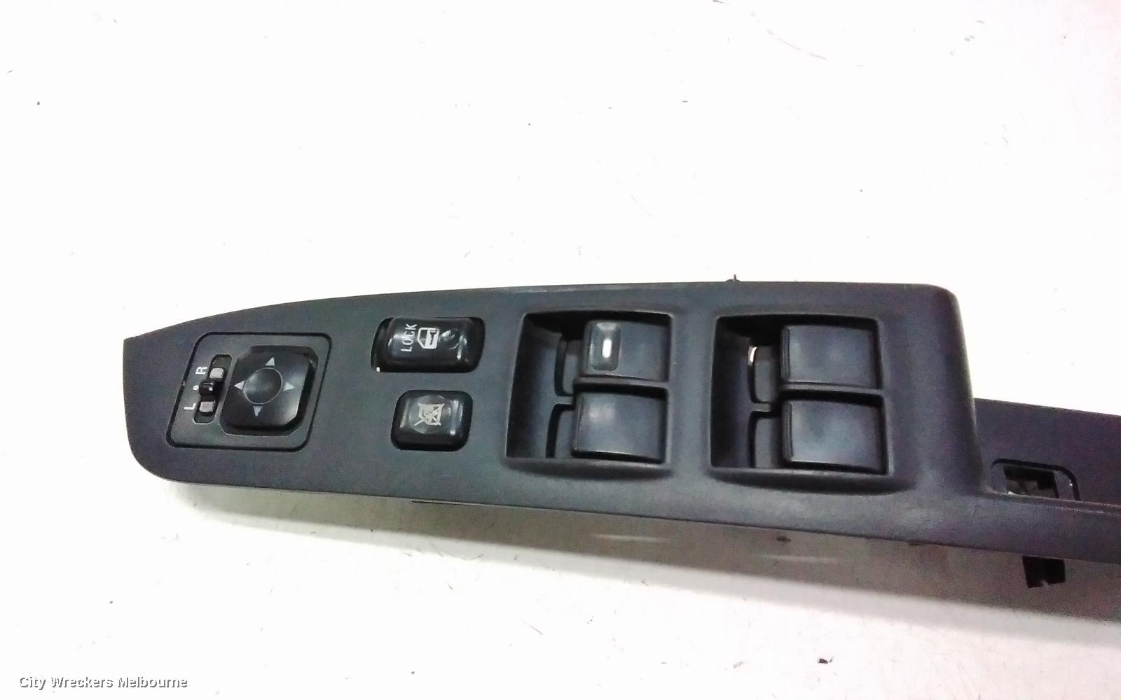 MITSUBISHI OUTLANDER PWR DR WIND SWITCH, RH FRONT (MASTER SWITCH), ZH, 09/2009 - 10/2012