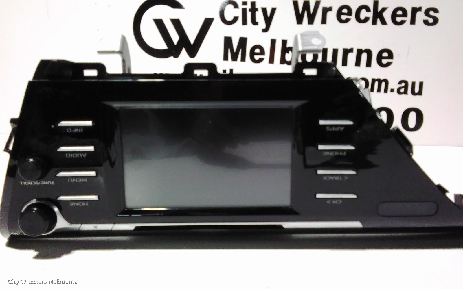 TOYOTA CAMRY RADIO/CD/DVD/SAT/TV, 7IN TOUCHSCREEN, ASCENT, XV70, 09/2017 - 01/2021