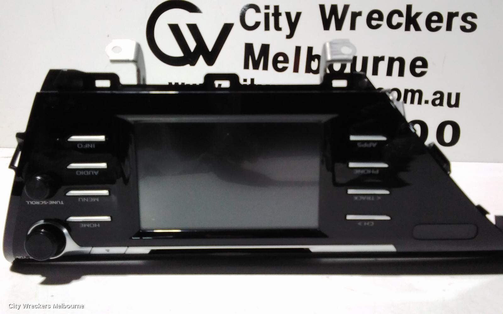 TOYOTA CAMRY RADIO/CD/DVD/SAT/TV, 7IN TOUCHSCREEN, ASCENT, XV70, 09/2017 - 01/2021