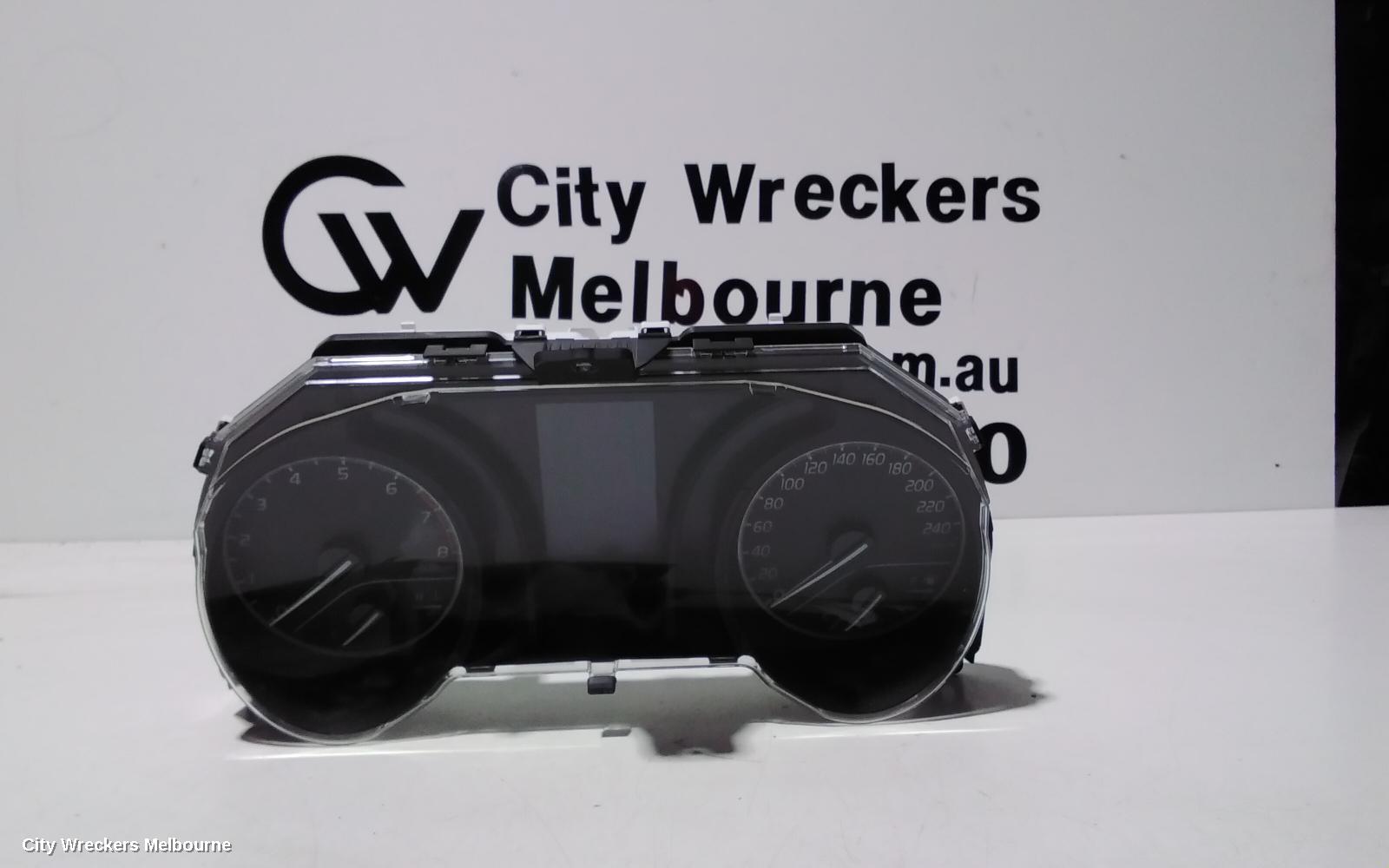 TOYOTA CAMRY INSTRUMENT CLUSTER, INSTRUMENT CLUSTER, ASCENT, XV70, 09/2017 ONWARDS
