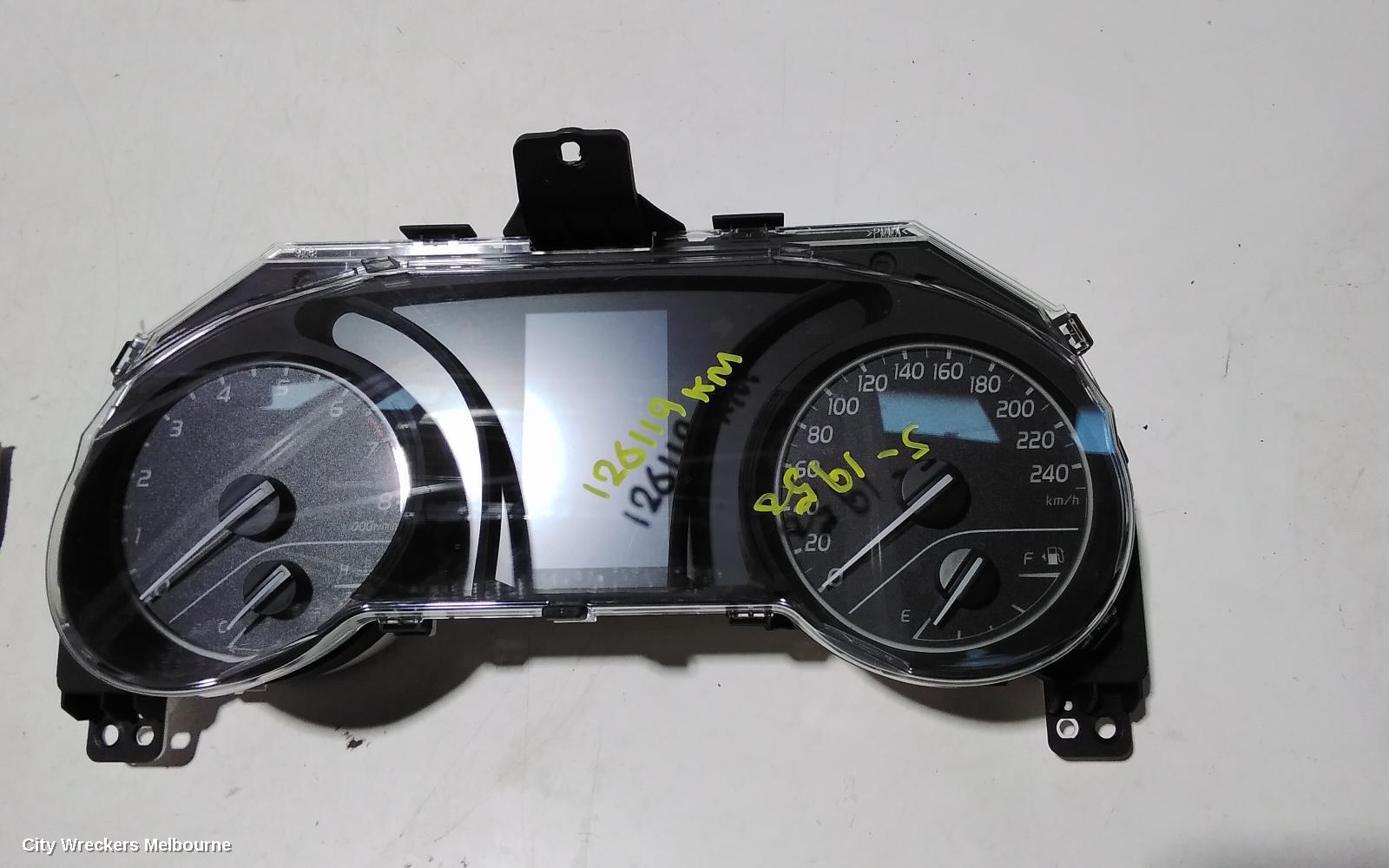 TOYOTA CAMRY INSTRUMENT CLUSTER, INSTRUMENT CLUSTER, ASCENT, XV70, 09/2017 ONWARDS