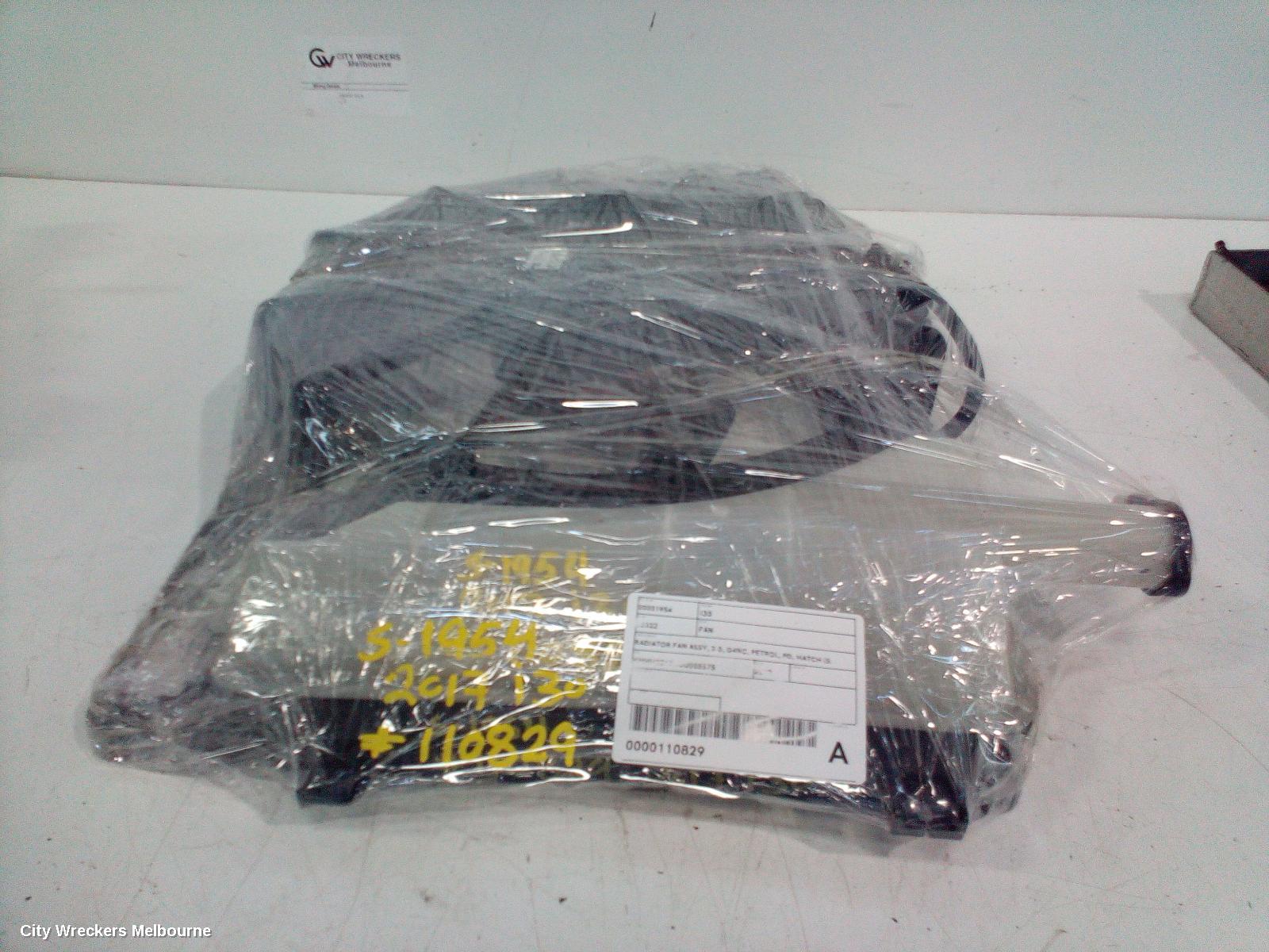 HYUNDAI I30 FAN, RADIATOR FAN ASSY, 2.0, G4NC, PETROL, PD, HATCH (S. KOREA VIN KMHH), 03/2017 ONWARDS