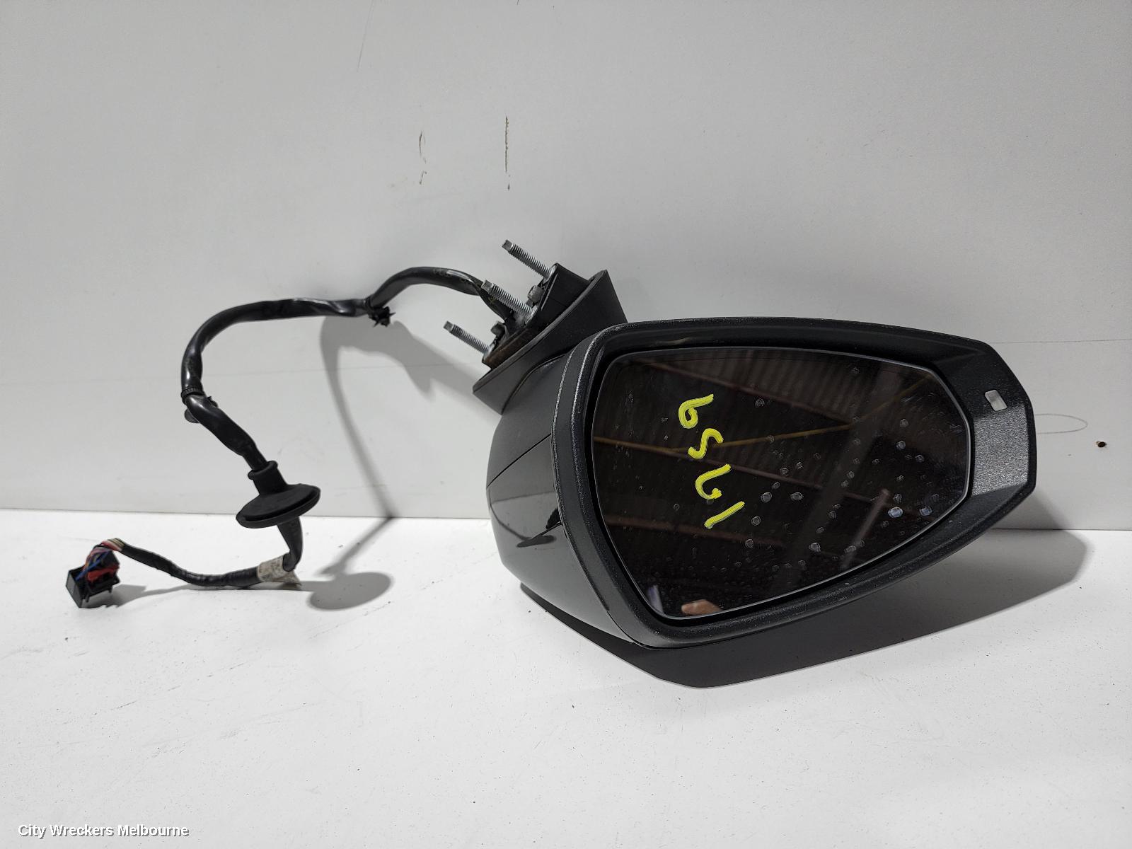 AUDI A3 LEFT DOOR MIRROR, 8V, A3, SEDAN, POWER FOLD, NON LANE CHANGE ASSIST TYPE (6XK/7Y0), 05/2016 - 10/2020