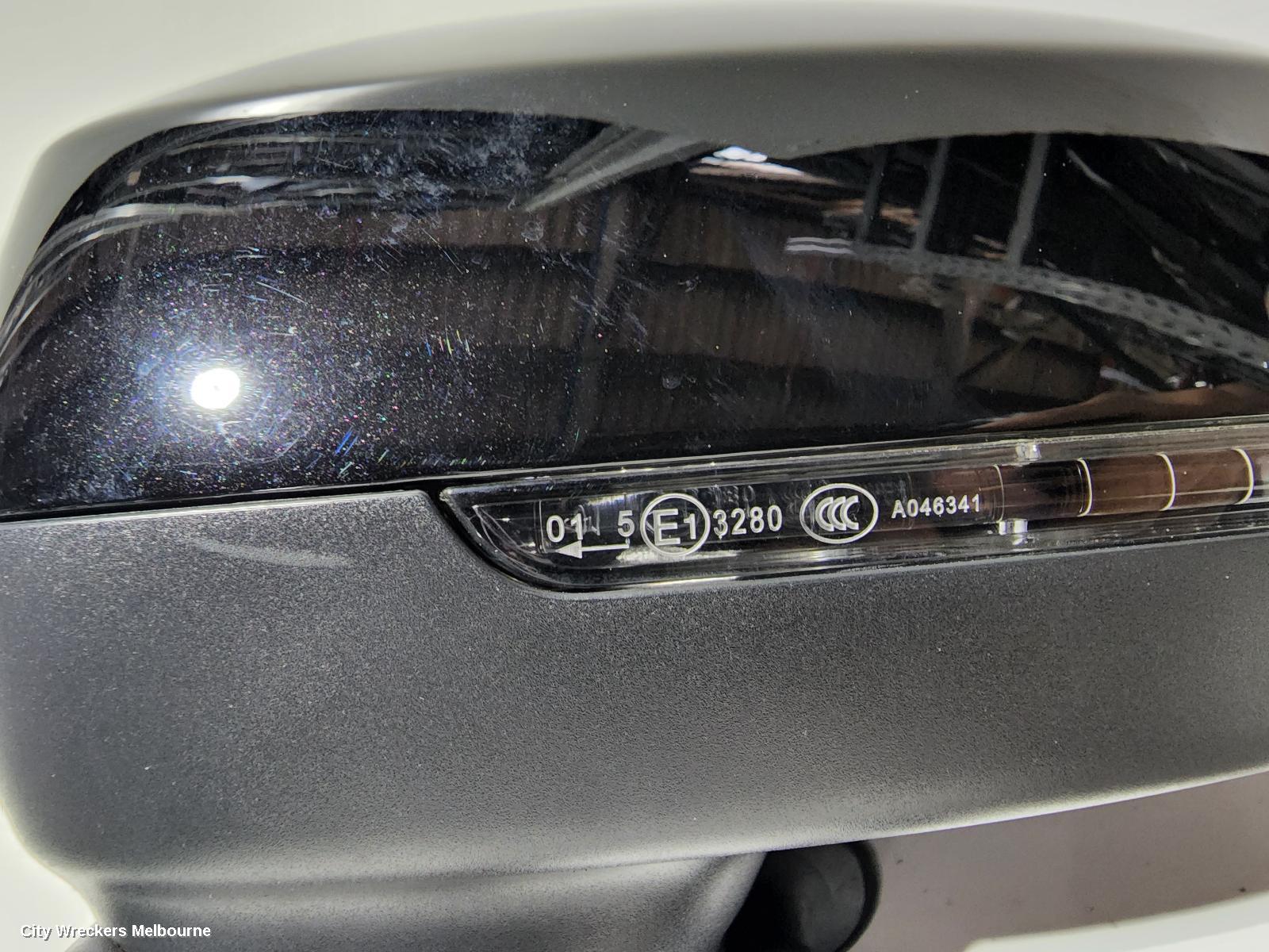 AUDI A3 LEFT DOOR MIRROR, 8V, A3, SEDAN, POWER FOLD, NON LANE CHANGE ASSIST TYPE (6XK/7Y0), 05/2016 - 10/2020