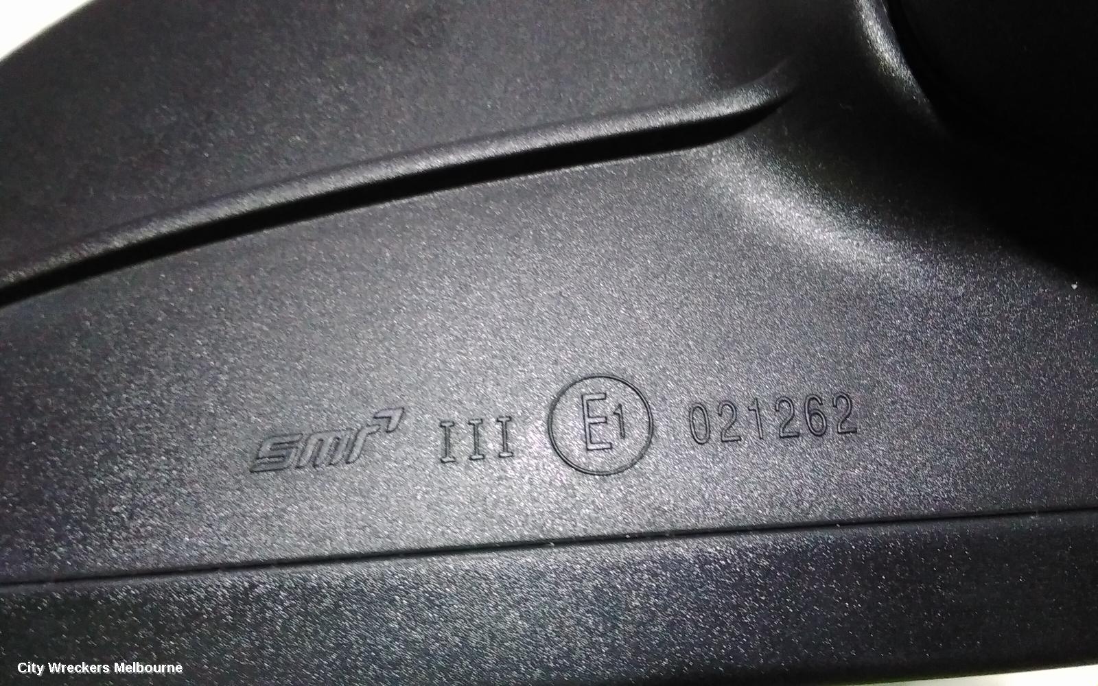AUDI A3 RIGHT DOOR MIRROR, 8V, A3, SEDAN, POWER FOLD, NON LANE CHANGE ASSIST TYPE (6XK/7Y0), 05/2016 - 10/2020