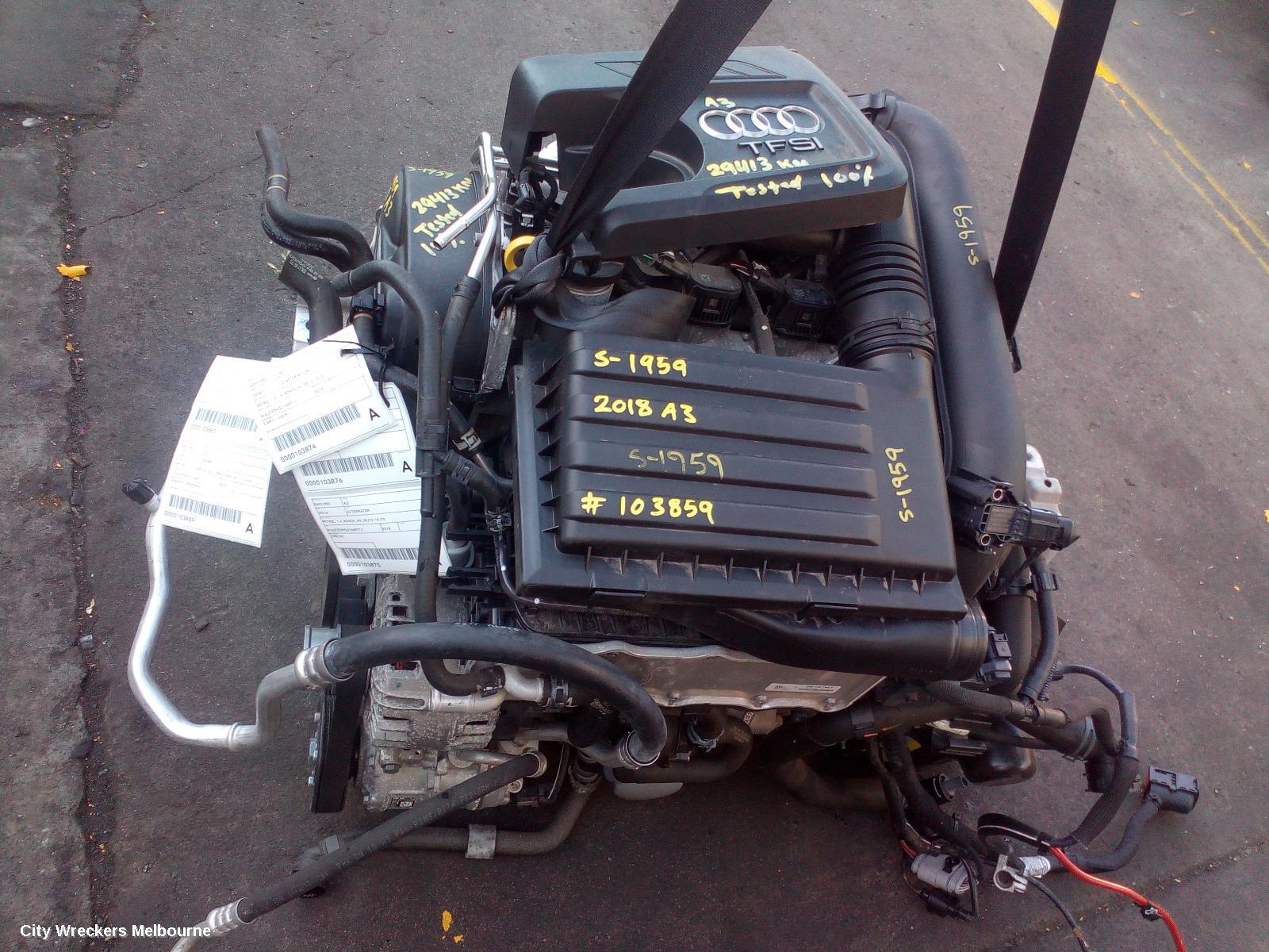 AUDI A3 ENGINE, PETROL, 1.4, TURBO, 8V (A3), CZEA CODE, 05/2013 - 10/2020