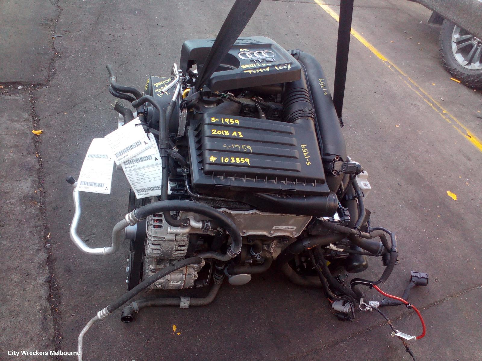 AUDI A3 ENGINE, PETROL, 1.4, TURBO, 8V (A3), CZEA CODE, 05/2013 - 10/2020