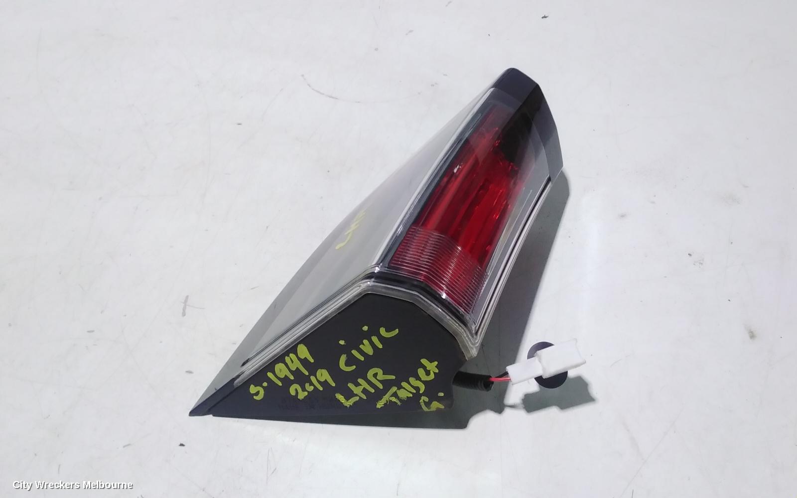 HONDA CIVIC REAR GARNISH, TAILGATE LAMP (LH SIDE), 10TH GEN, HATCH, 02/2017 ONWARDS