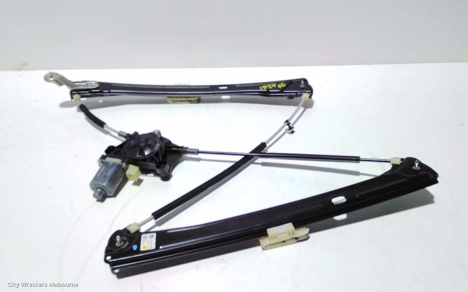 VOLKSWAGEN TIGUAN RIGHT FRONT WINDOW REG/MOTOR, DOOR REG ASSY (REG AND MOTOR), 5NA, 06/2016 ONWARDS