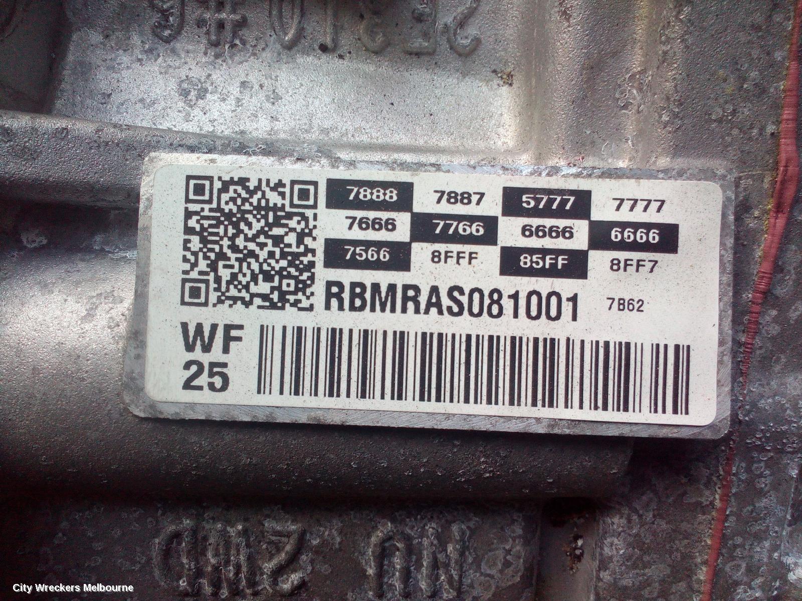 HYUNDAI I30 TRANS/GEARBOX, AUTO, PETROL, 2.0, G4NC, PD, HATCH (S. KOREA VIN KMHH), 6 SPEED, 03/2017 ONWARDS
