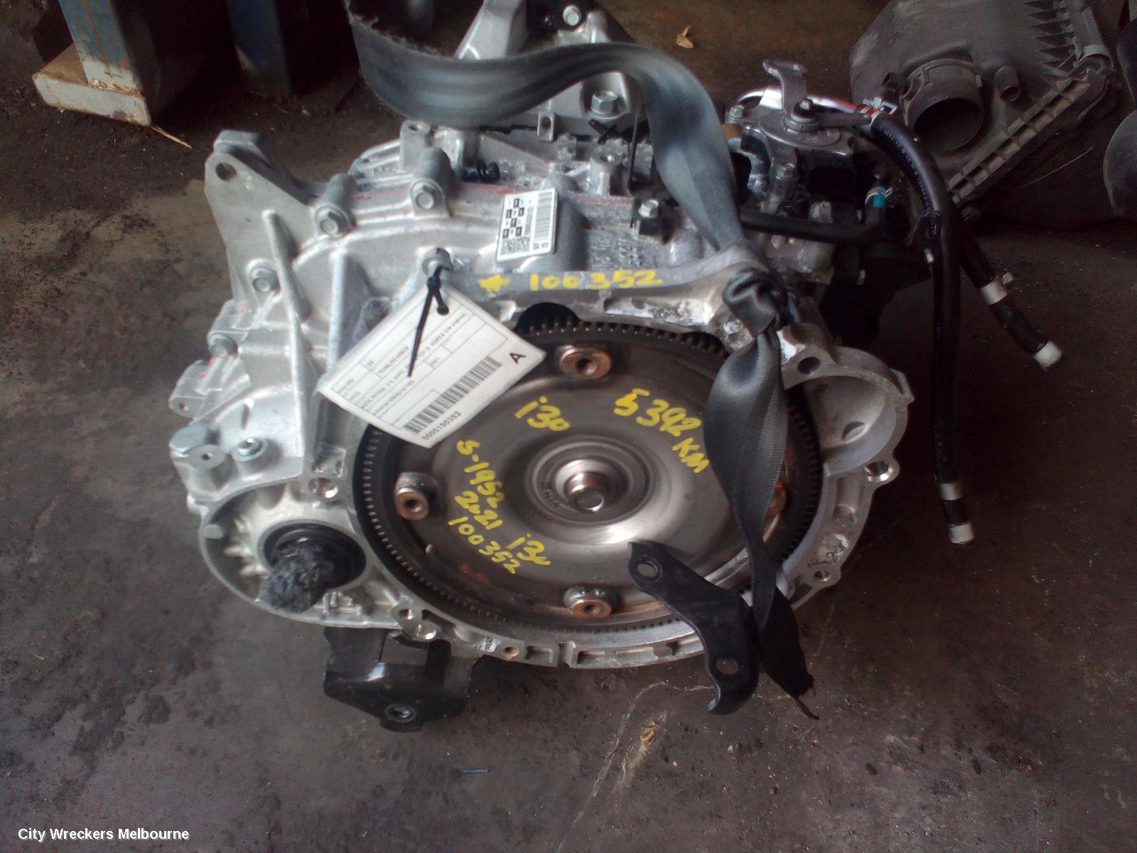 HYUNDAI I30 TRANS/GEARBOX, AUTO, PETROL, 2.0, G4NC, PD, HATCH (S. KOREA VIN KMHH), 6 SPEED, 03/2017 ONWARDS