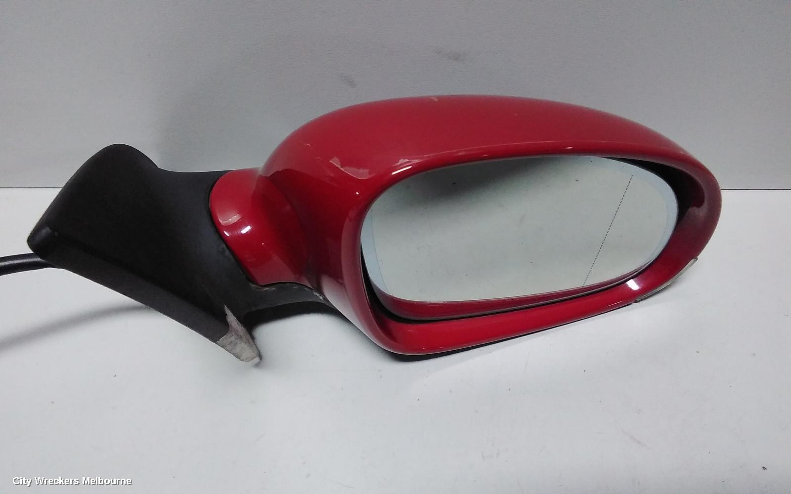 VOLKSWAGEN EOS RIGHT DOOR MIRROR, 1F, COLOUR CODED, 02/2007 - 05/2008