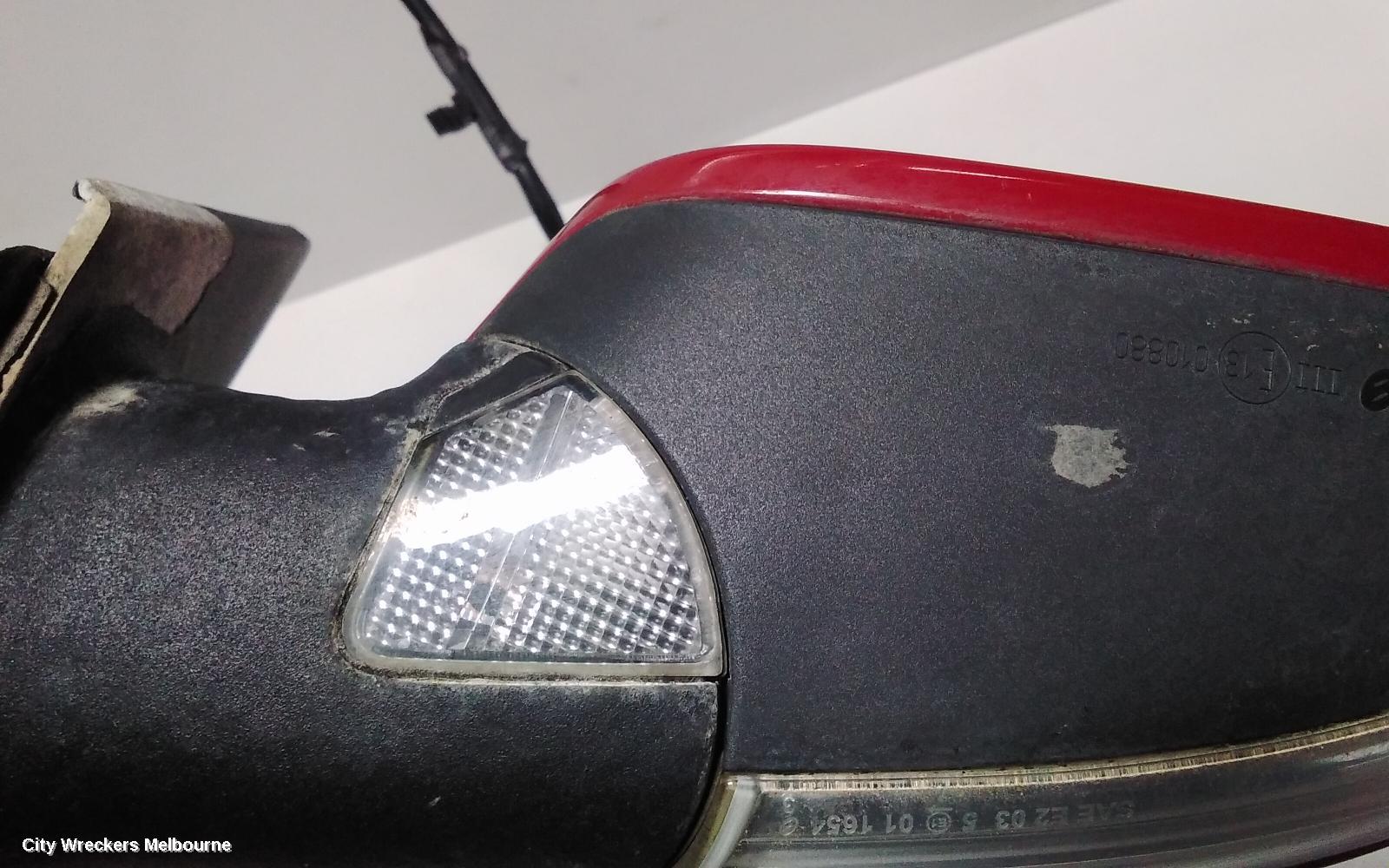 VOLKSWAGEN EOS RIGHT DOOR MIRROR, 1F, COLOUR CODED, 02/2007 - 05/2008